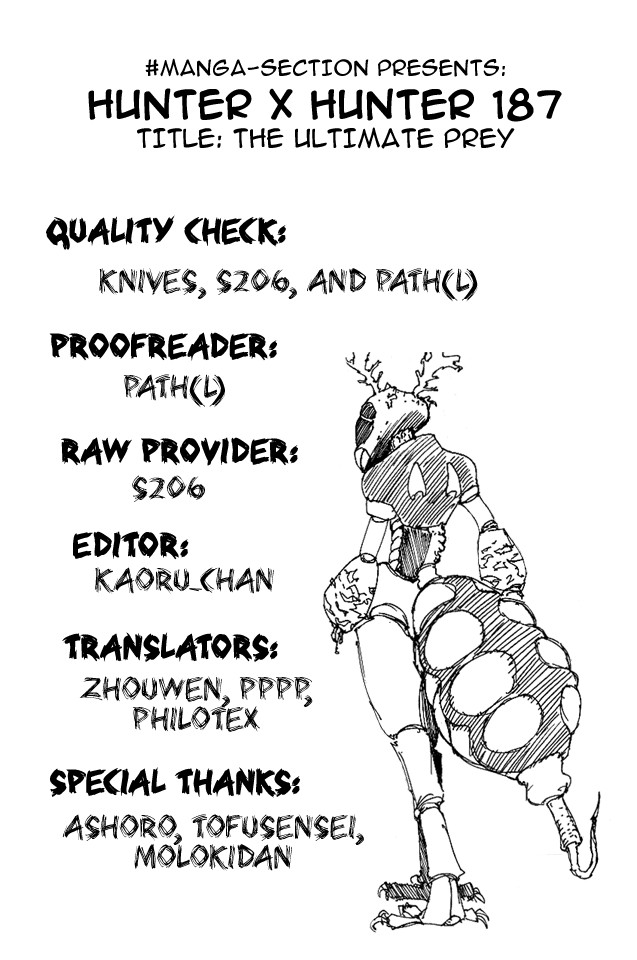 Hunter x Hunter Chapter 187 - Page 16