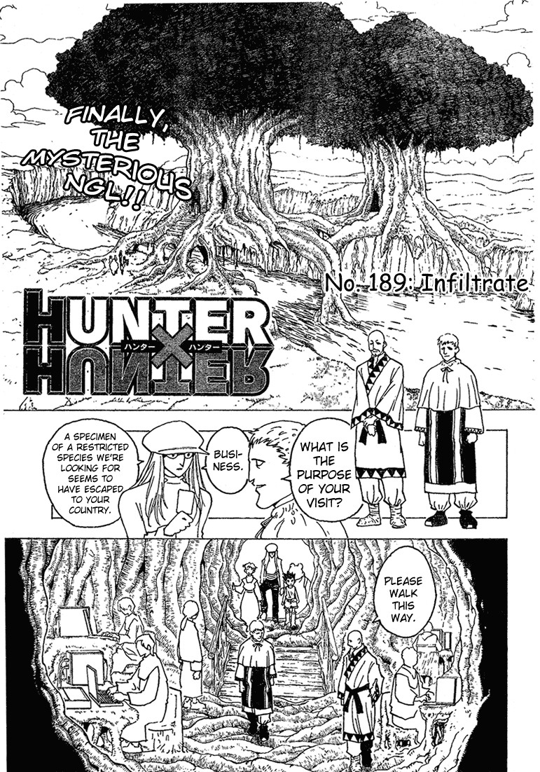 Hunter x Hunter Chapter 189 - Page 1
