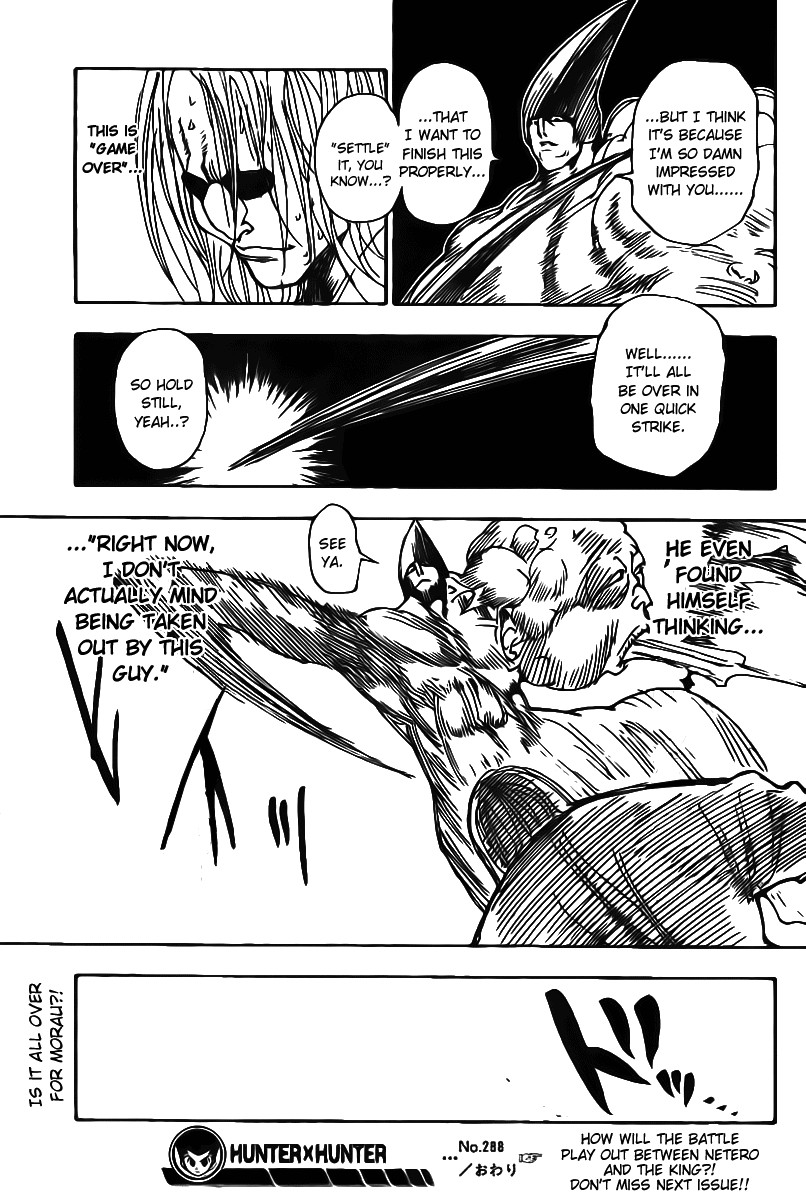 Hunter x Hunter Chapter 288 - Page 17