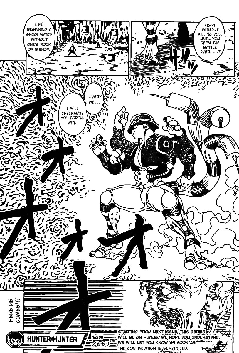 Hunter x Hunter Chapter 290 - Page 18