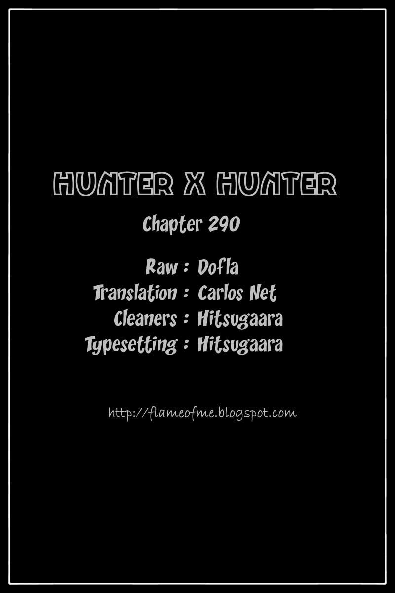 Hunter x Hunter Chapter 290 - Page 19