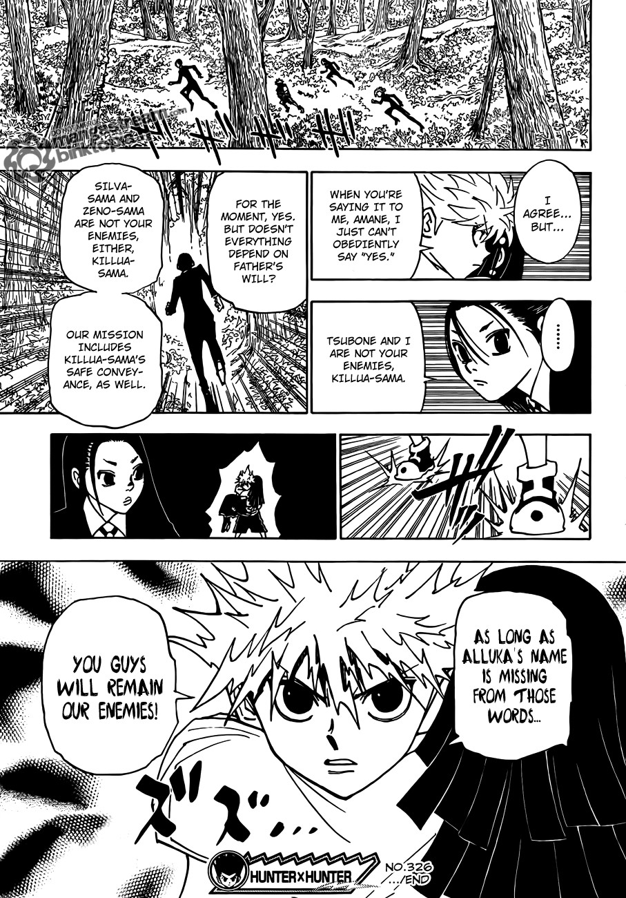 Hunter x Hunter Chapter 326 - Page 20