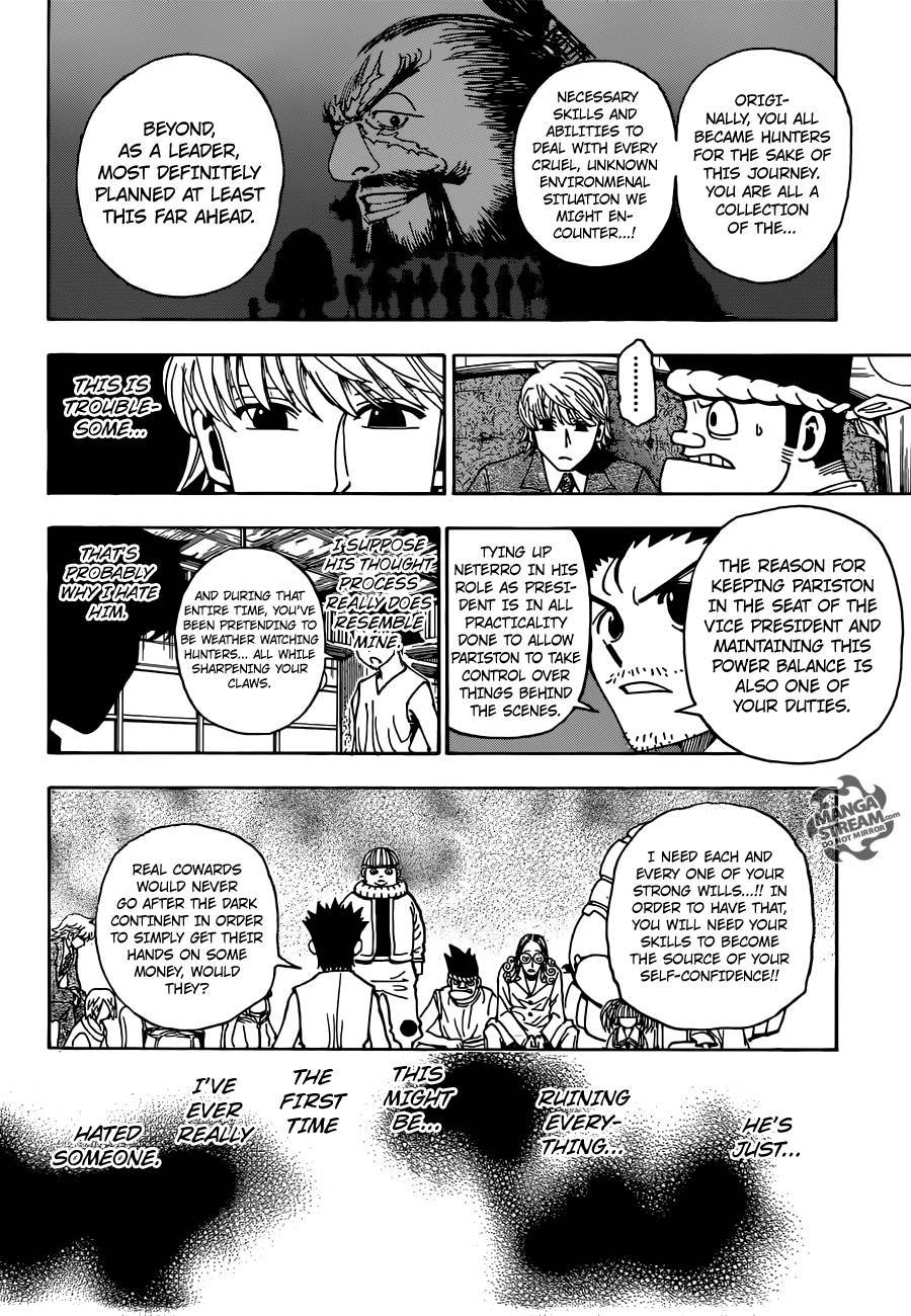 Hunter x Hunter Chapter 345 - Page 9