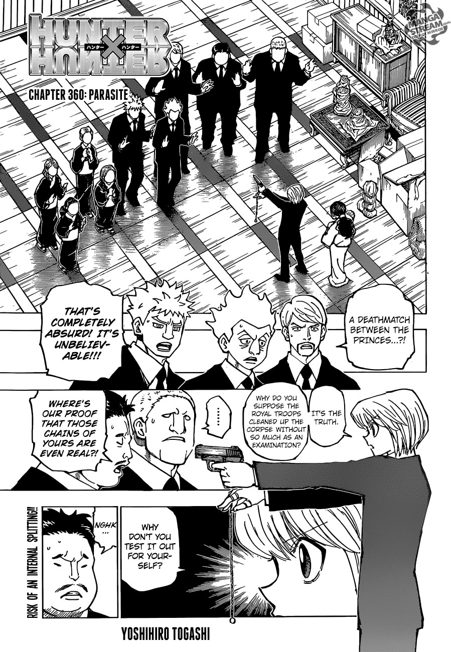 Hunter x Hunter Chapter 360 - Page 1