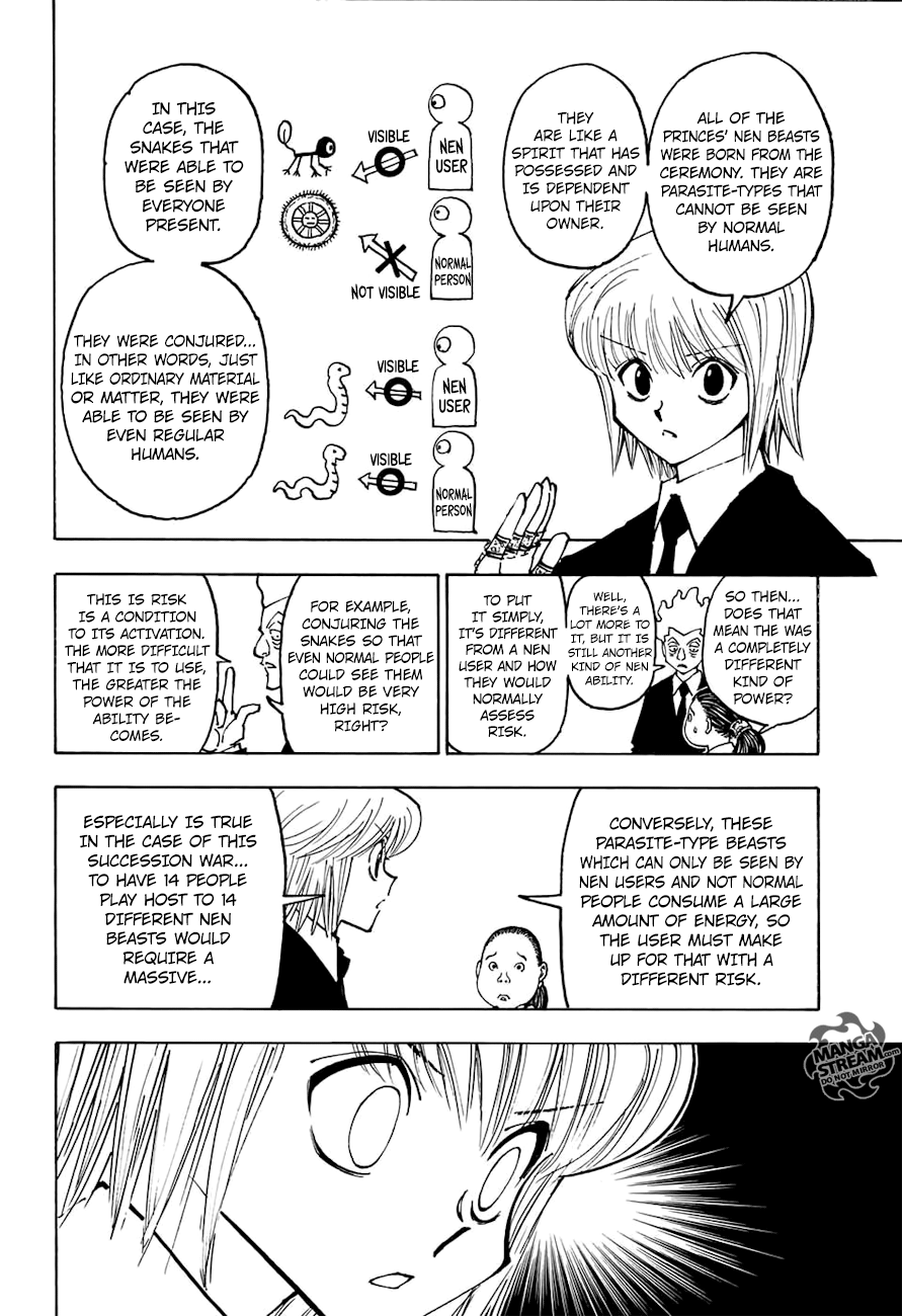 Hunter x Hunter Chapter 371 - Page 8