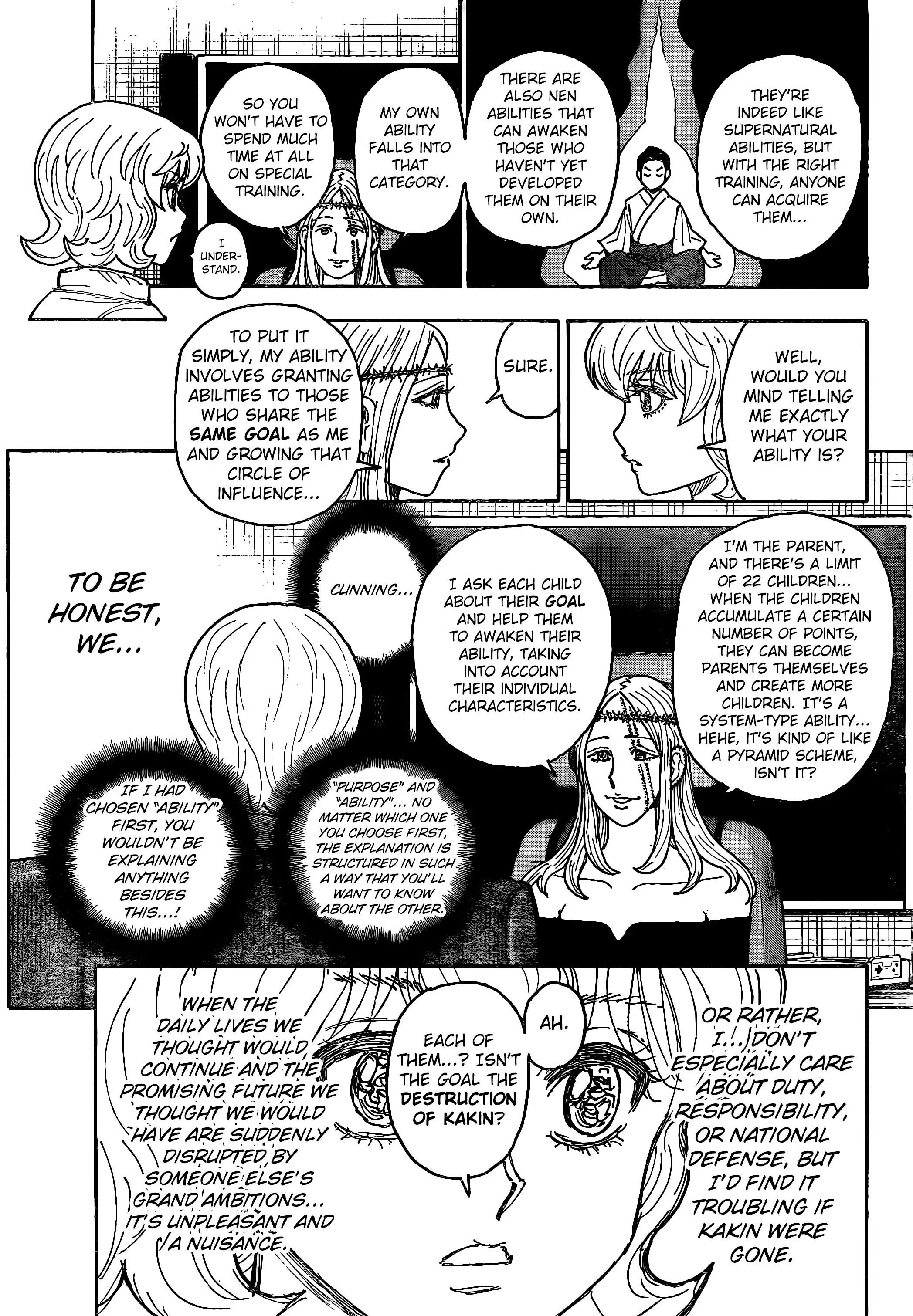 Hunter x Hunter Chapter 408 - Page 9