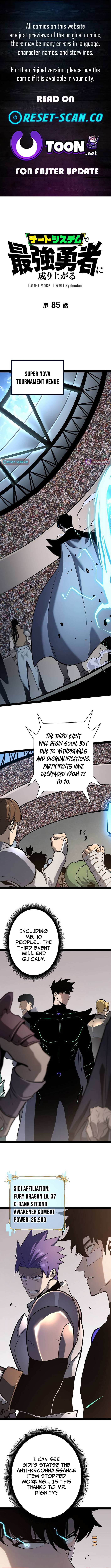 Become the Strongest Hero Through the Cheat System Chapter 85 - Page 1