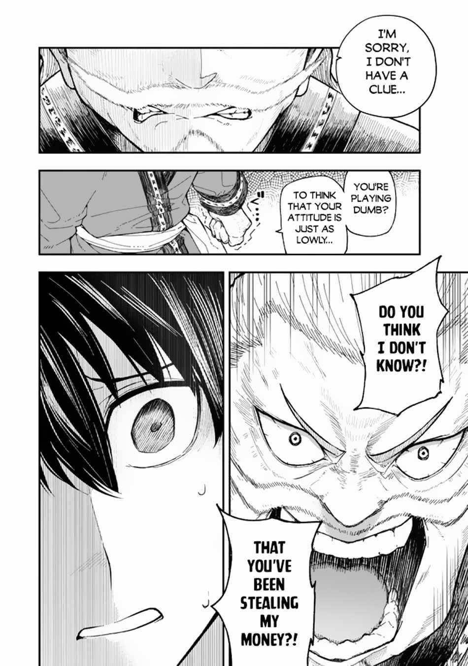 Gomi Ika da to Tsuihousareta Shounin, Jitsu wa Zensei Kensha desu Chapter 1 - Page 5