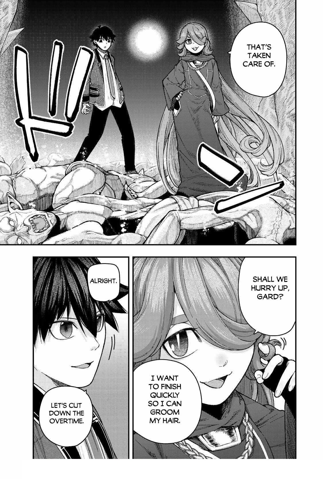 Gomi Ika da to Tsuihousareta Shounin, Jitsu wa Zensei Kensha desu Chapter 11.1 - Page 17