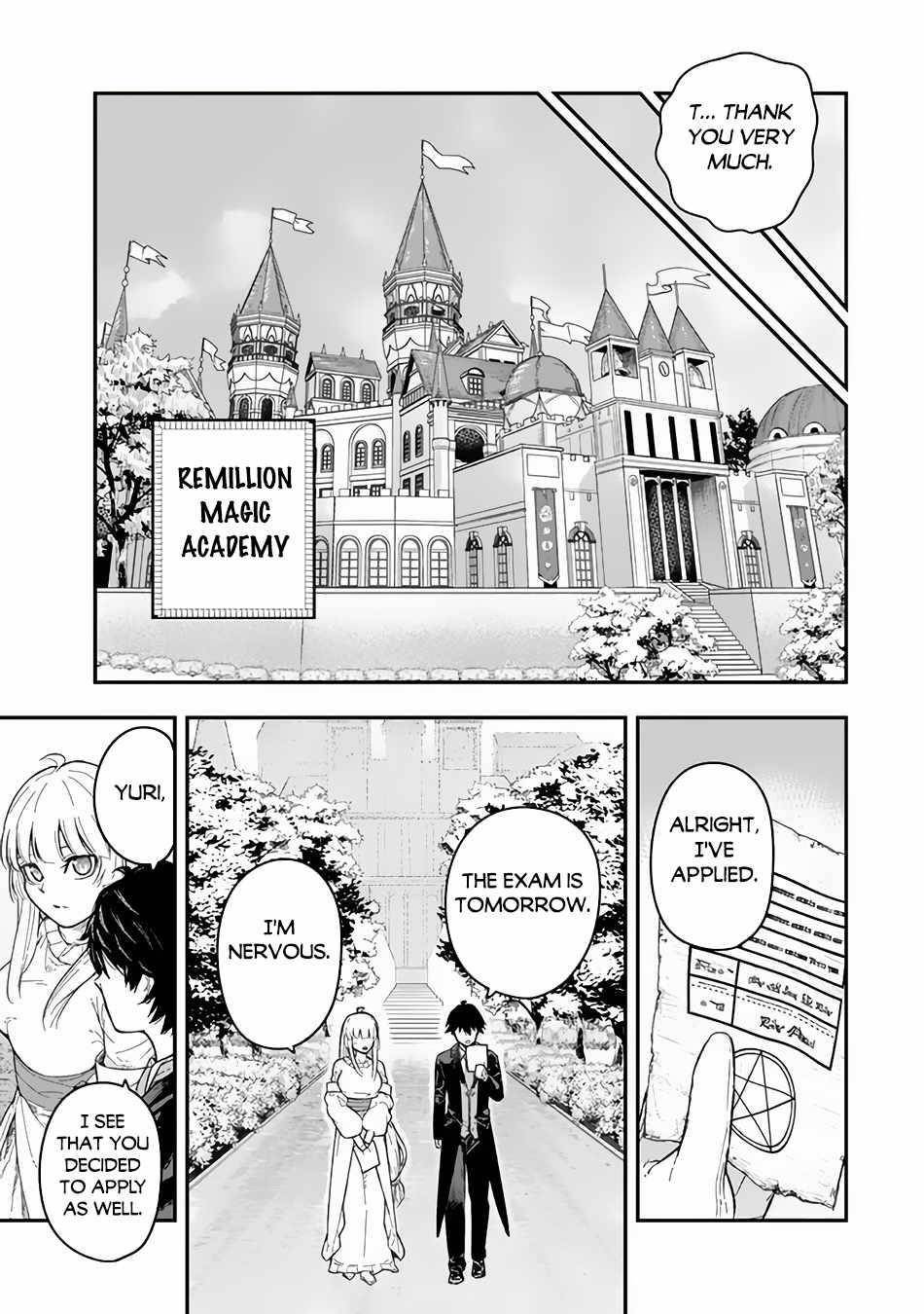 Gomi Ika da to Tsuihousareta Shounin, Jitsu wa Zensei Kensha desu Chapter 2.1 - Page 13