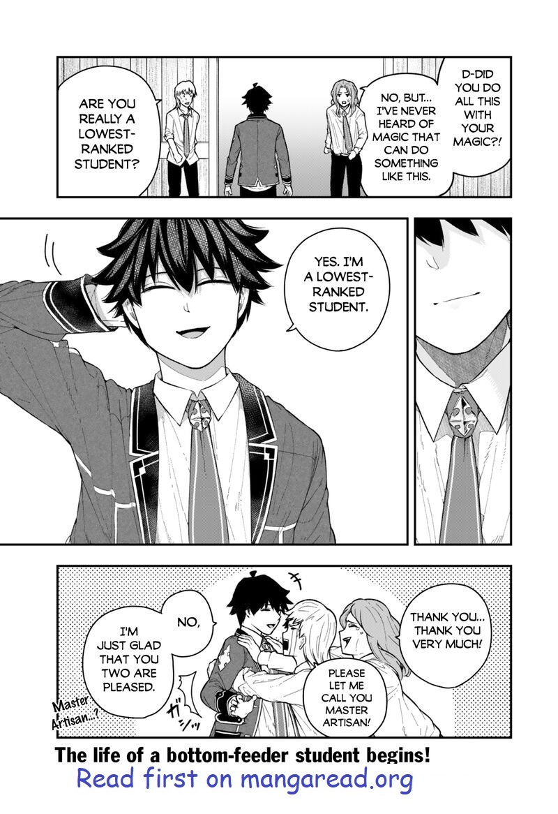 Gomi Ika da to Tsuihousareta Shounin, Jitsu wa Zensei Kensha desu Chapter 5.3 - Page 14