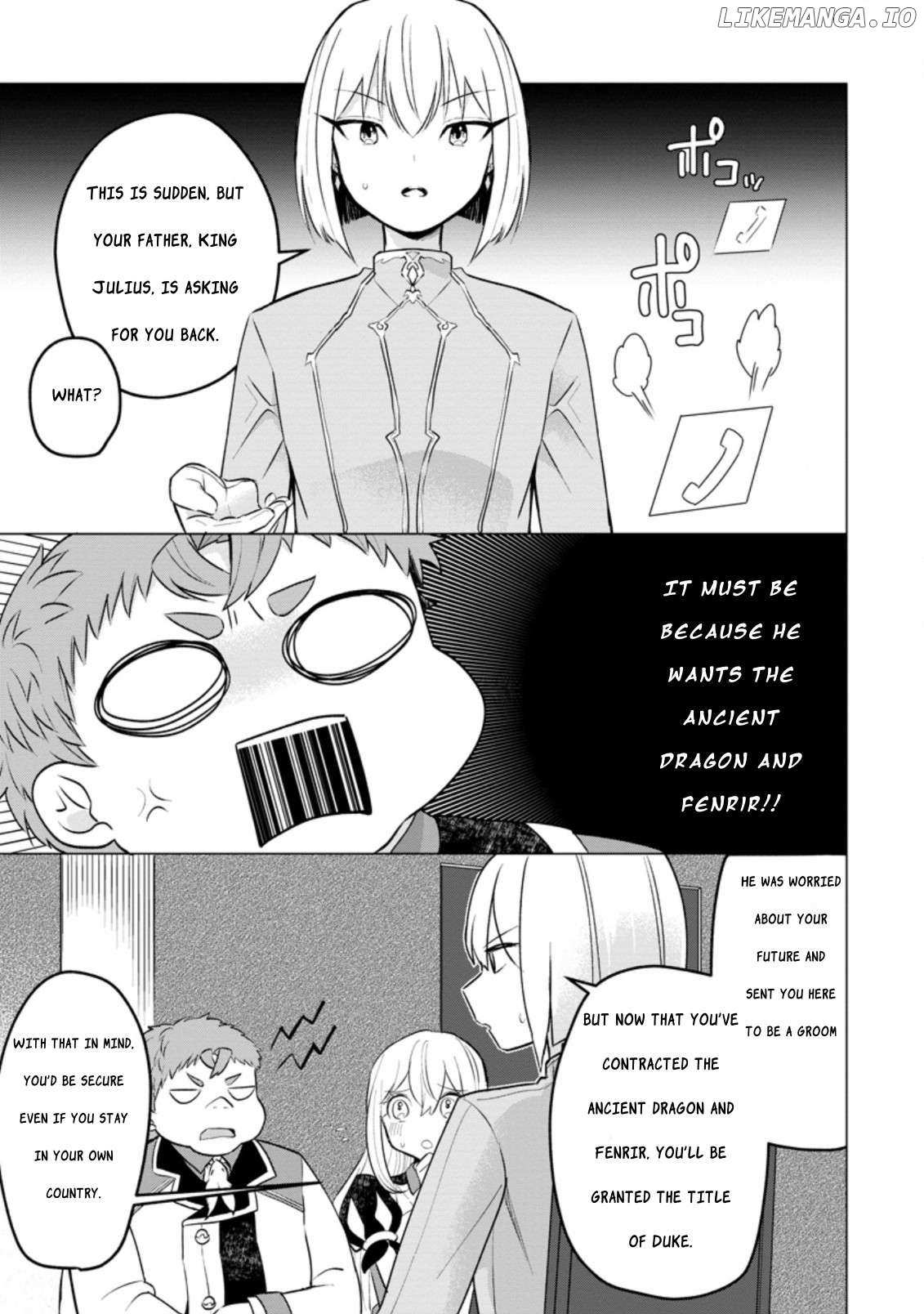 That Time I Got Reincarnated as a Disappointing Prince Chapter 14.2 - Page 7