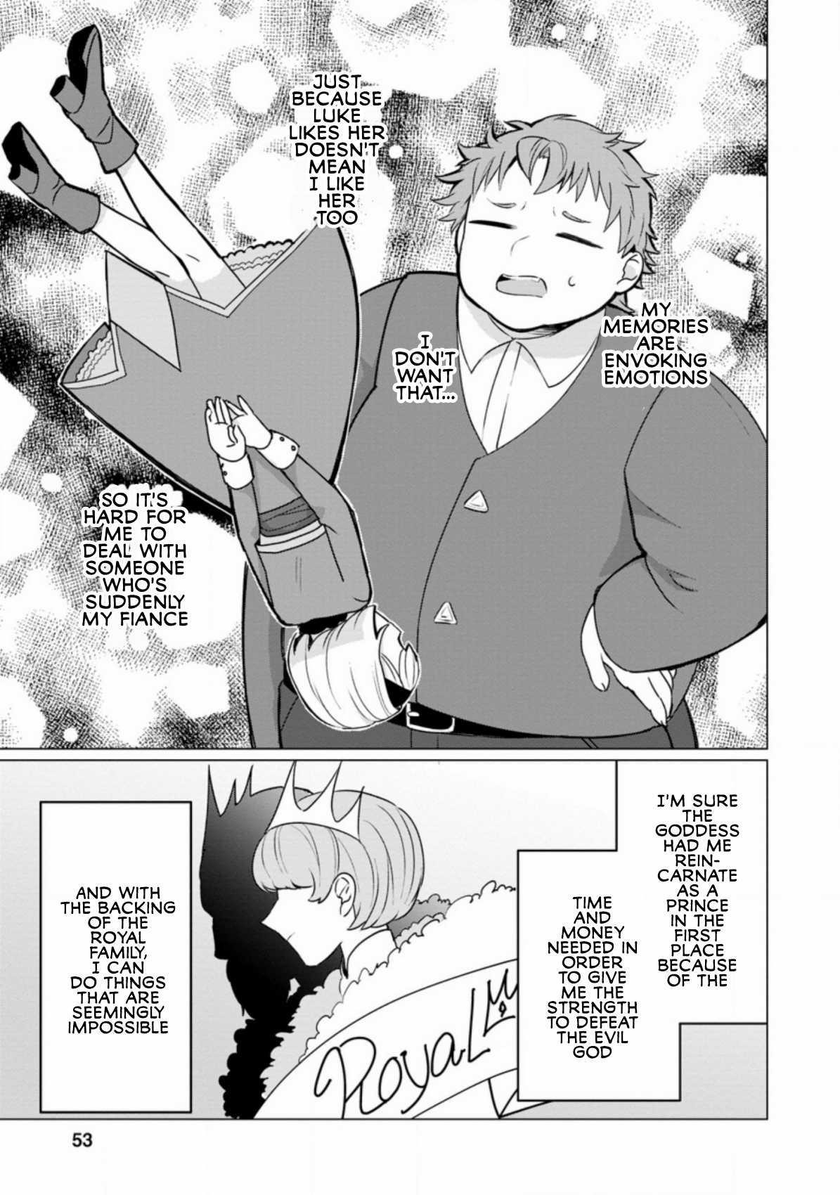 That Time I Got Reincarnated as a Disappointing Prince Chapter 2.3 - Page 1