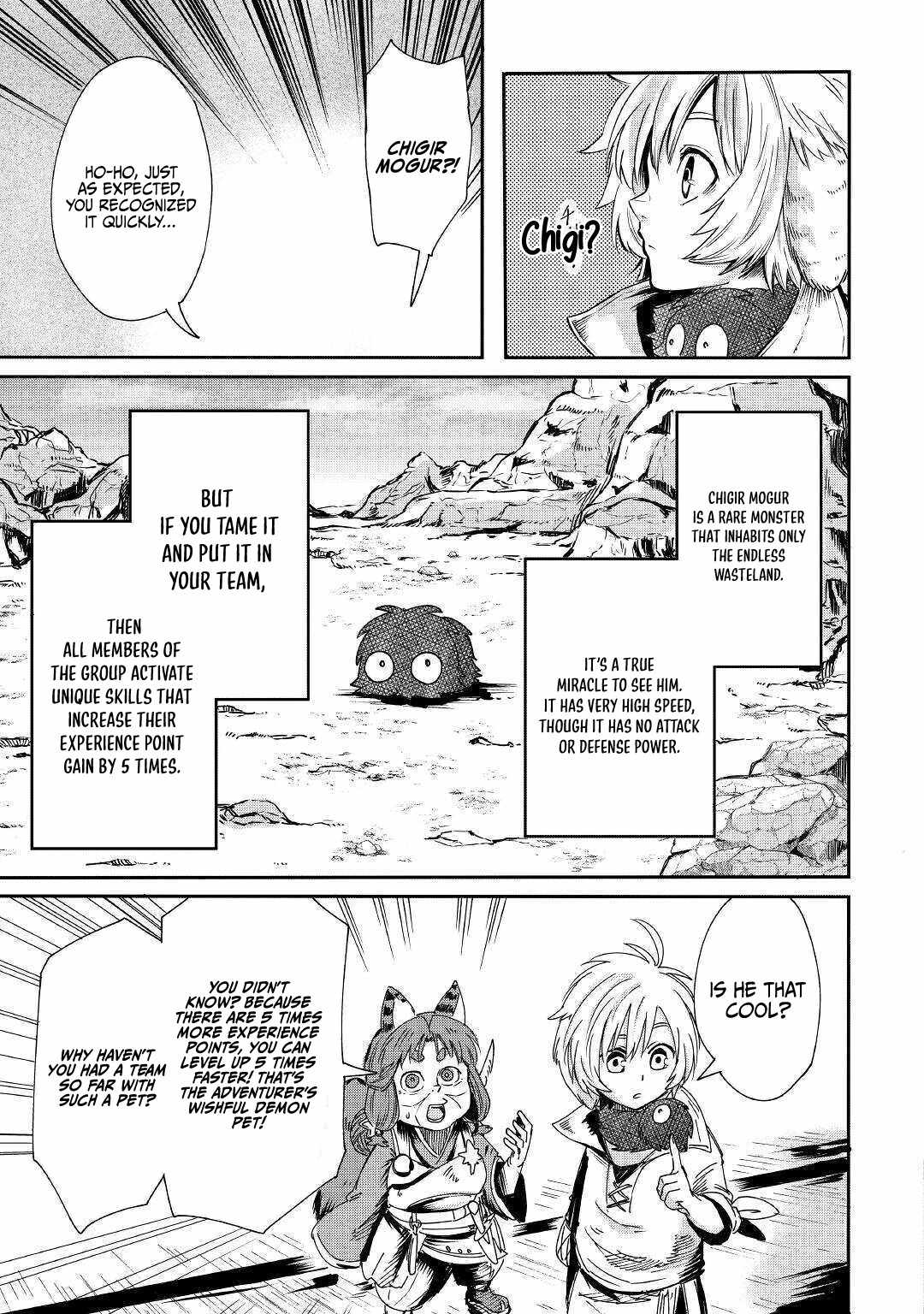 Level 596 no Tanya Minarai Chapter 1 - Page 35