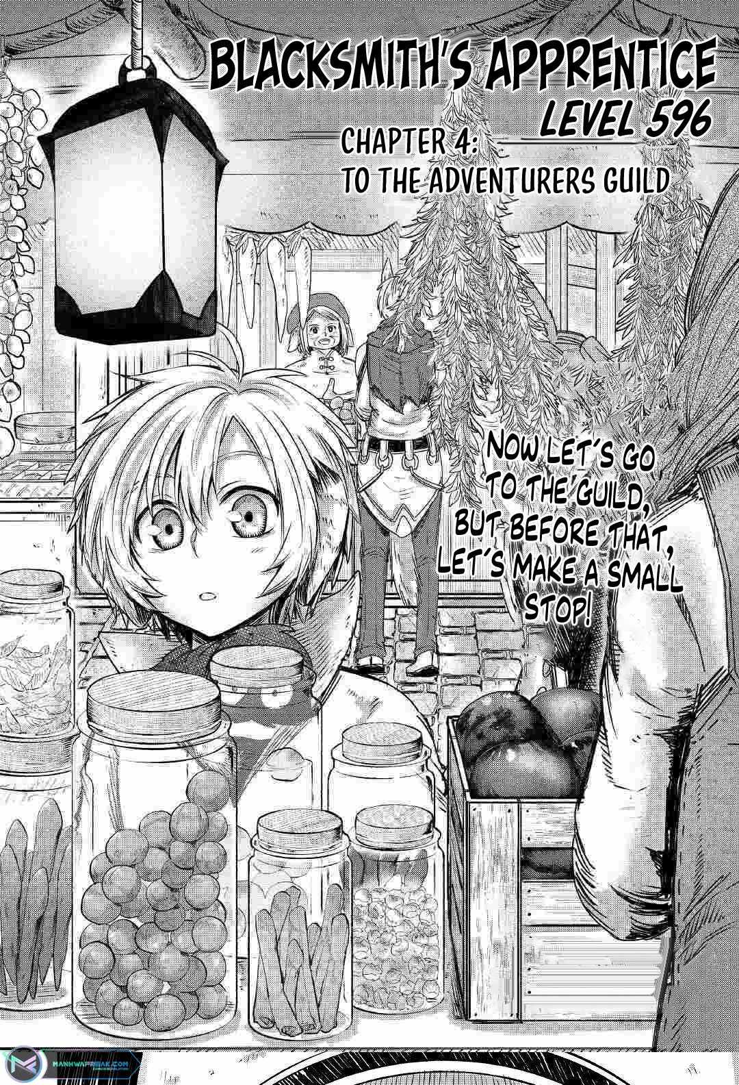 Level 596 no Tanya Minarai Chapter 4 - Page 1