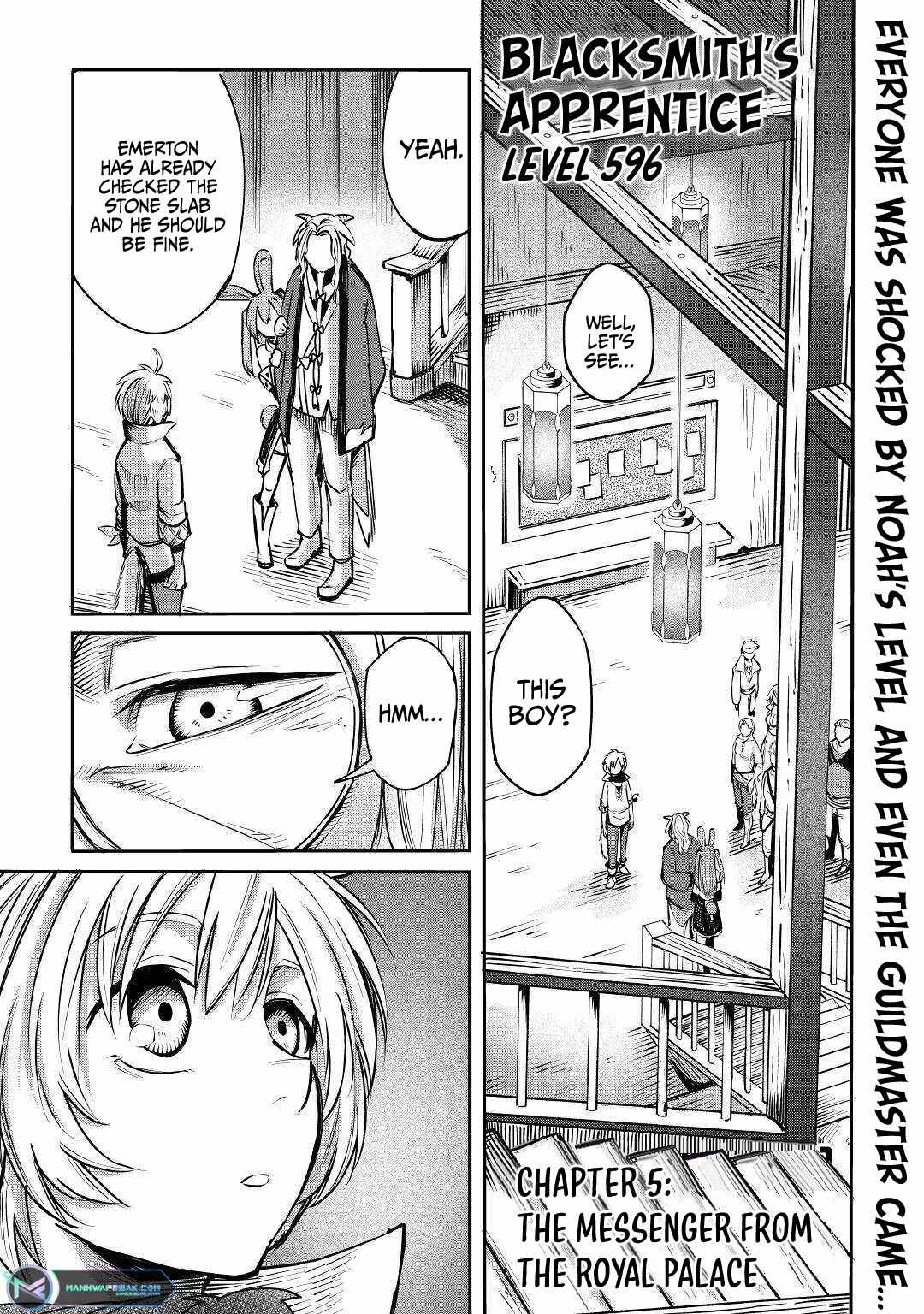 Level 596 no Tanya Minarai Chapter 5 - Page 1
