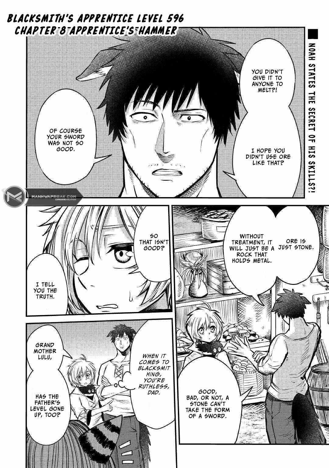 Level 596 no Tanya Minarai Chapter 8 - Page 1