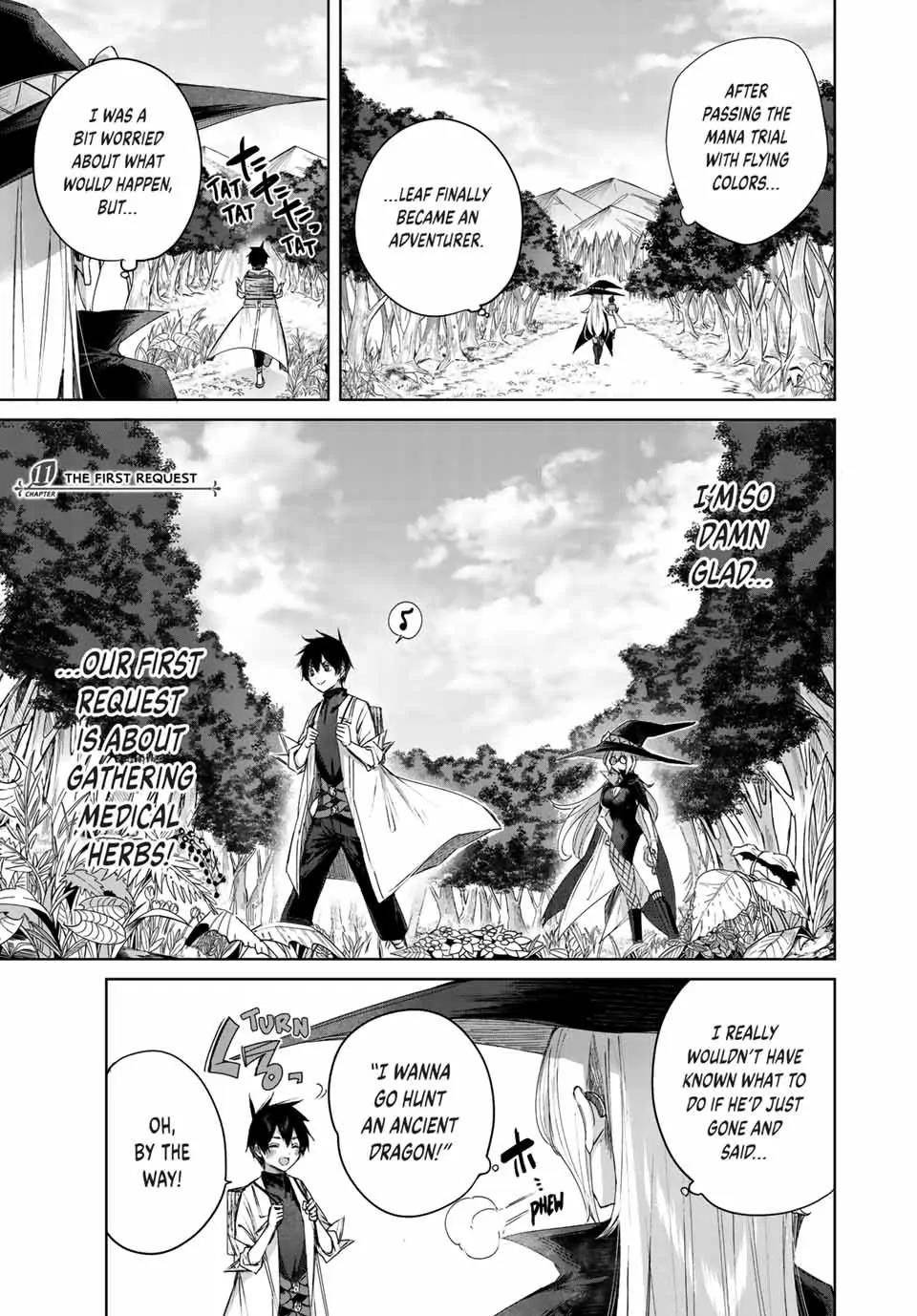 The Healer Ditches the Boonies to Become an S-Rank Adventurer: The Boy from the Hero’s Village Doesn’t Know His Cheat Medicine Is Unrivaled Chapter 11 - Page 1