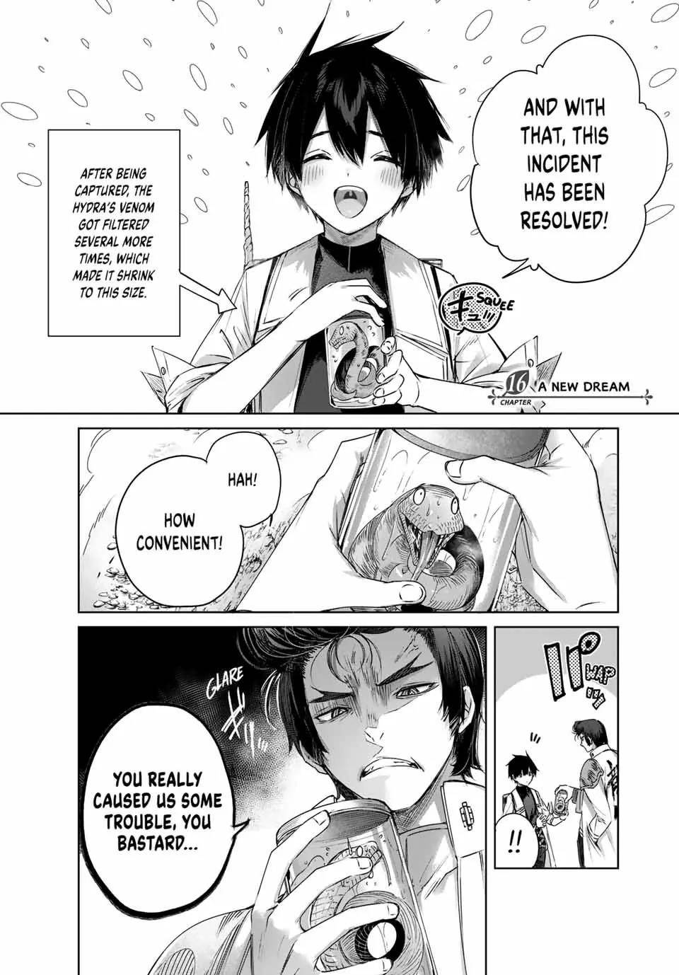 The Healer Ditches the Boonies to Become an S-Rank Adventurer: The Boy from the Hero’s Village Doesn’t Know His Cheat Medicine Is Unrivaled Chapter 16 - Page 1