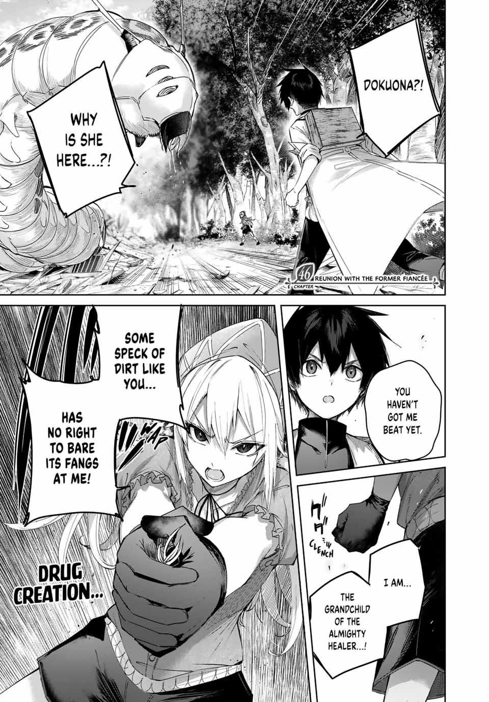 The Healer Ditches the Boonies to Become an S-Rank Adventurer: The Boy from the Hero’s Village Doesn’t Know His Cheat Medicine Is Unrivaled Chapter 46 - Page 1