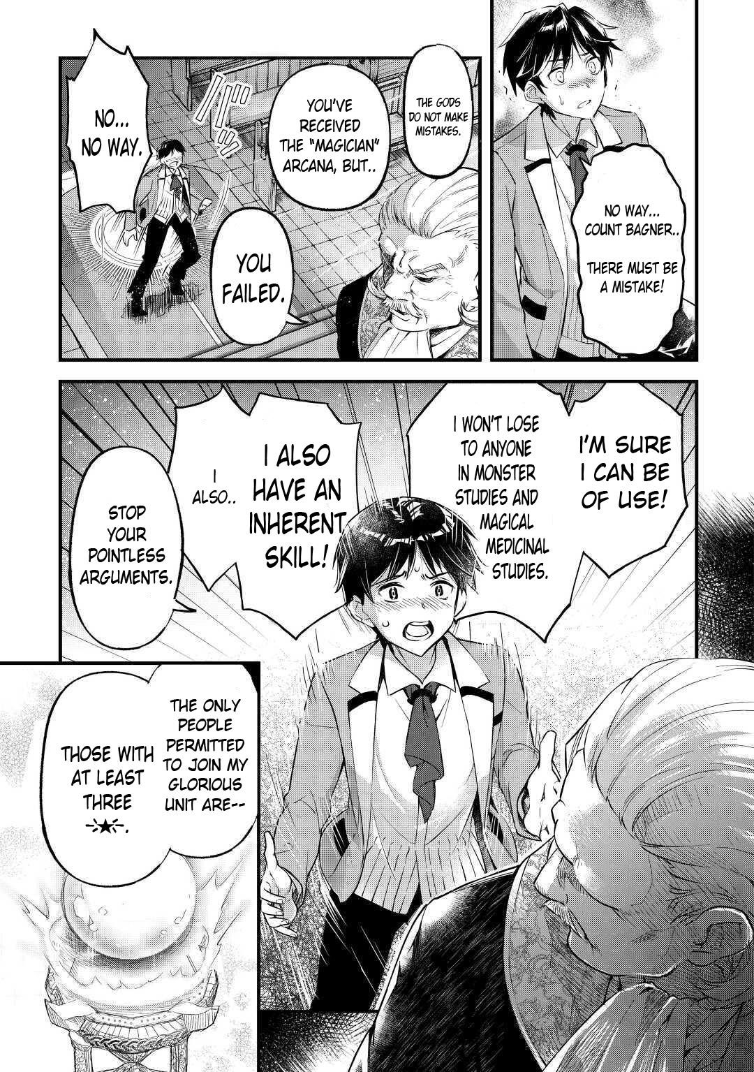 Ochikobore “1” Mahou Tsukai wa, Kyou mo Muishiki ni Cheat wo Tsukau Chapter 1 - Page 15