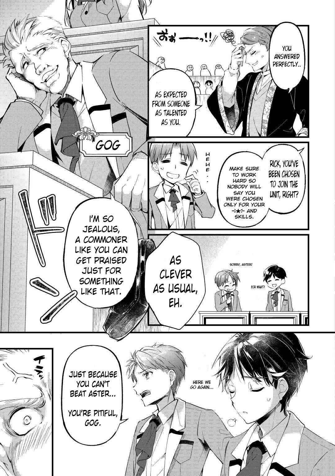 Ochikobore “1” Mahou Tsukai wa, Kyou mo Muishiki ni Cheat wo Tsukau Chapter 1 - Page 7