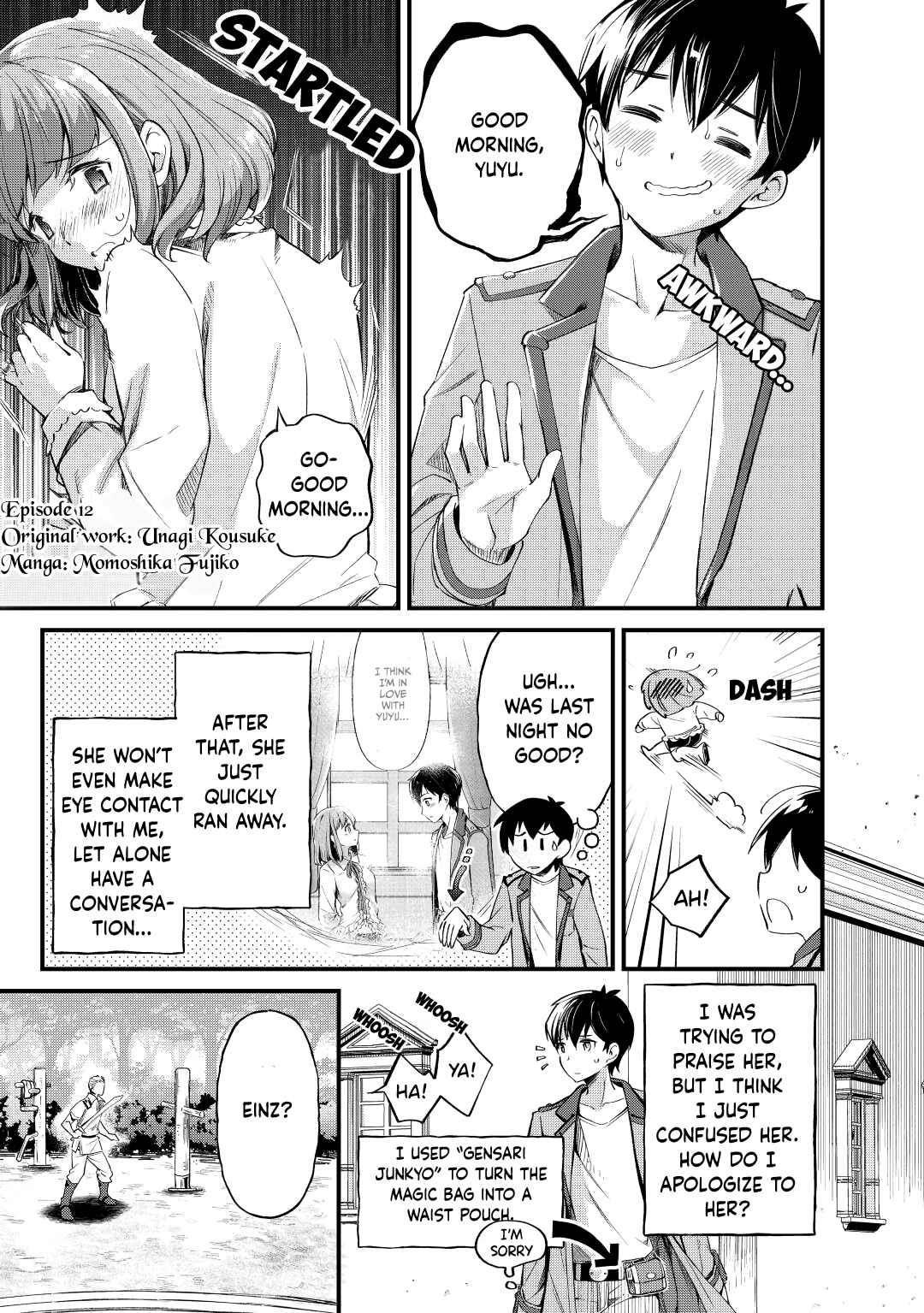 Ochikobore “1” Mahou Tsukai wa, Kyou mo Muishiki ni Cheat wo Tsukau Chapter 12 - Page 1