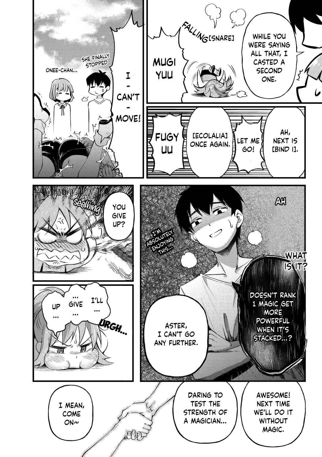 Ochikobore “1” Mahou Tsukai wa, Kyou mo Muishiki ni Cheat wo Tsukau Chapter 12 - Page 16