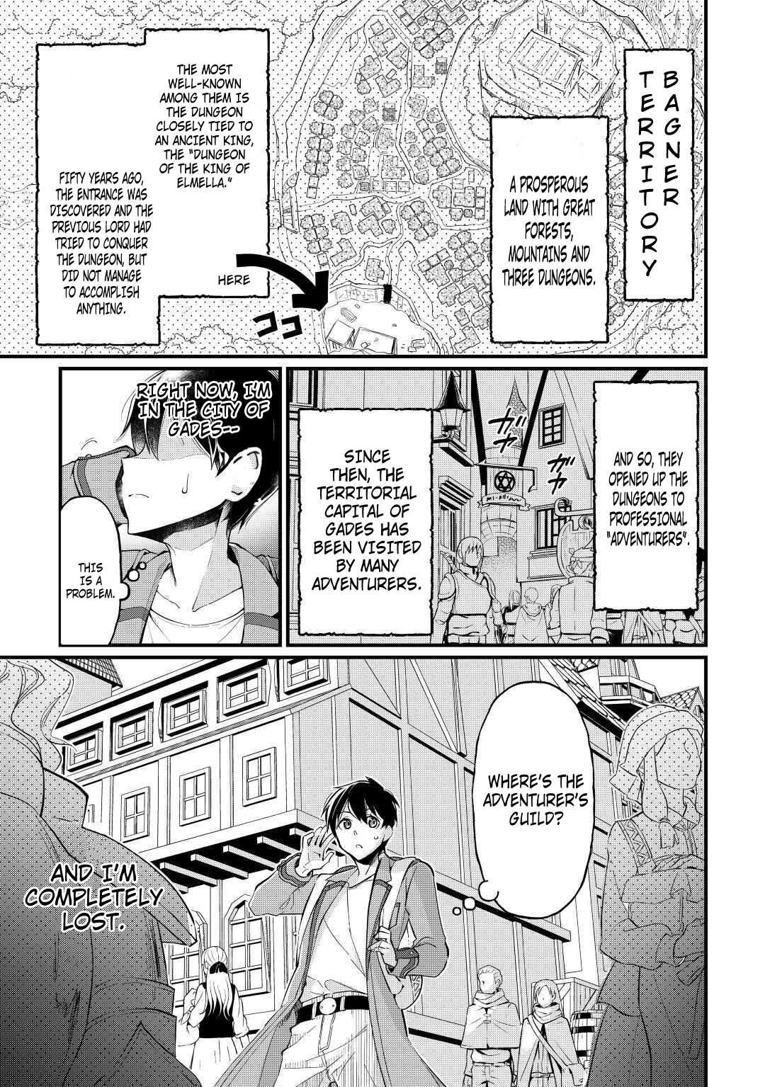 Ochikobore “1” Mahou Tsukai wa, Kyou mo Muishiki ni Cheat wo Tsukau Chapter 2 - Page 1