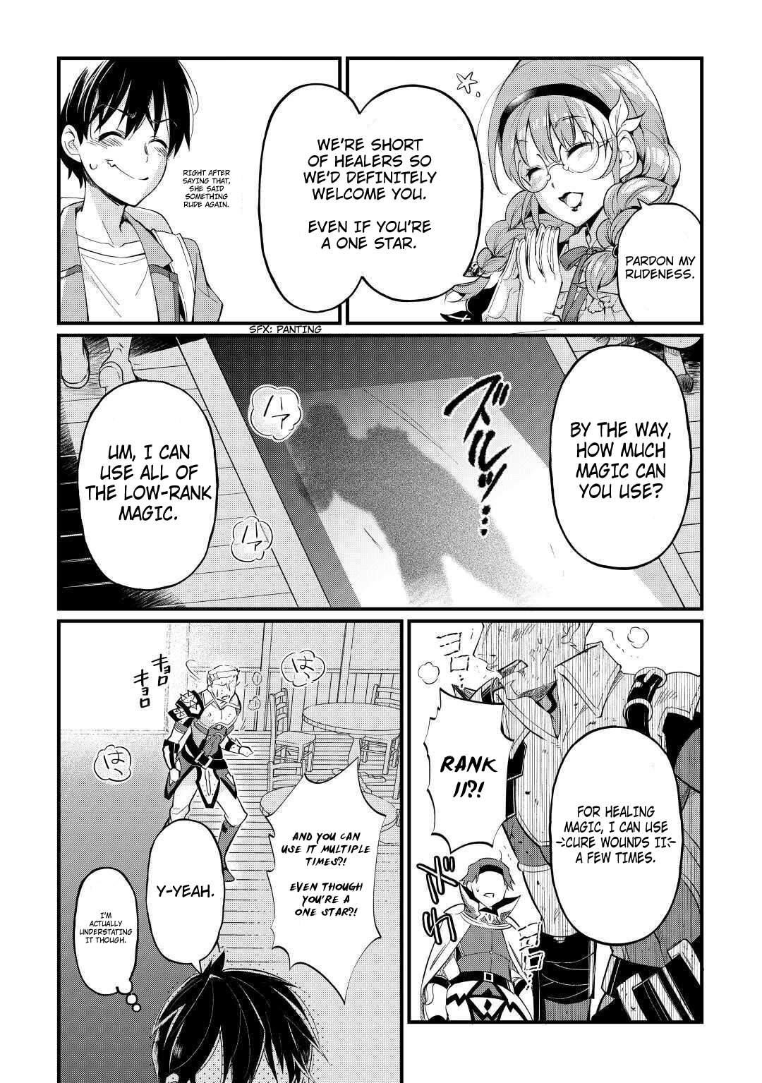 Ochikobore “1” Mahou Tsukai wa, Kyou mo Muishiki ni Cheat wo Tsukau Chapter 2 - Page 8