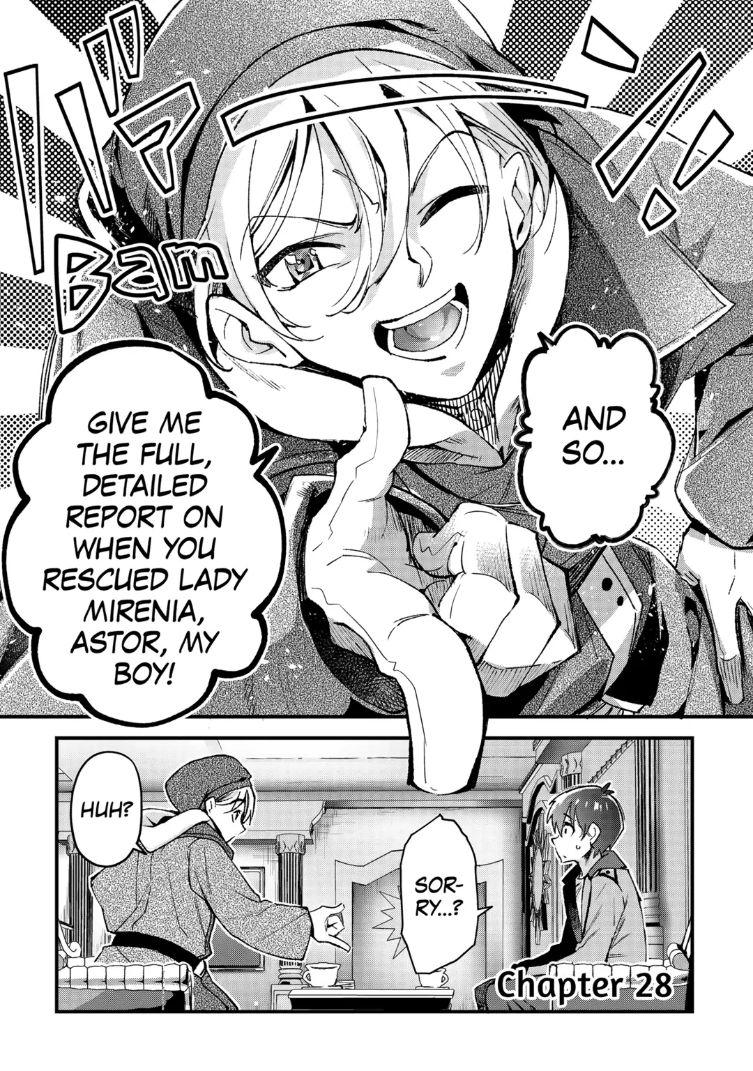 Ochikobore “1” Mahou Tsukai wa, Kyou mo Muishiki ni Cheat wo Tsukau Chapter 28 - Page 1