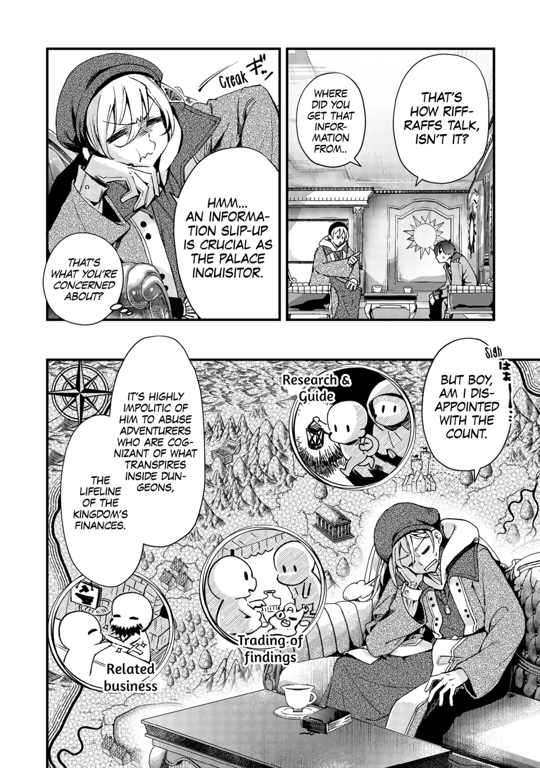 Ochikobore “1” Mahou Tsukai wa, Kyou mo Muishiki ni Cheat wo Tsukau Chapter 28 - Page 2