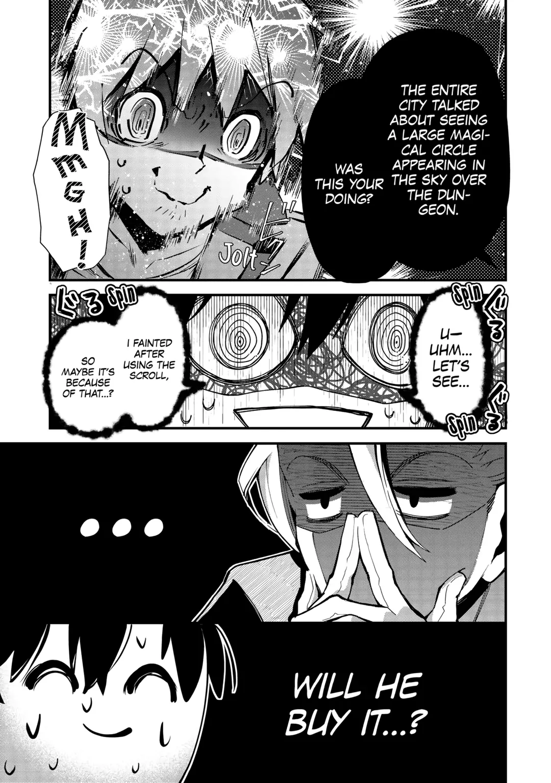 Ochikobore “1” Mahou Tsukai wa, Kyou mo Muishiki ni Cheat wo Tsukau Chapter 28 - Page 5