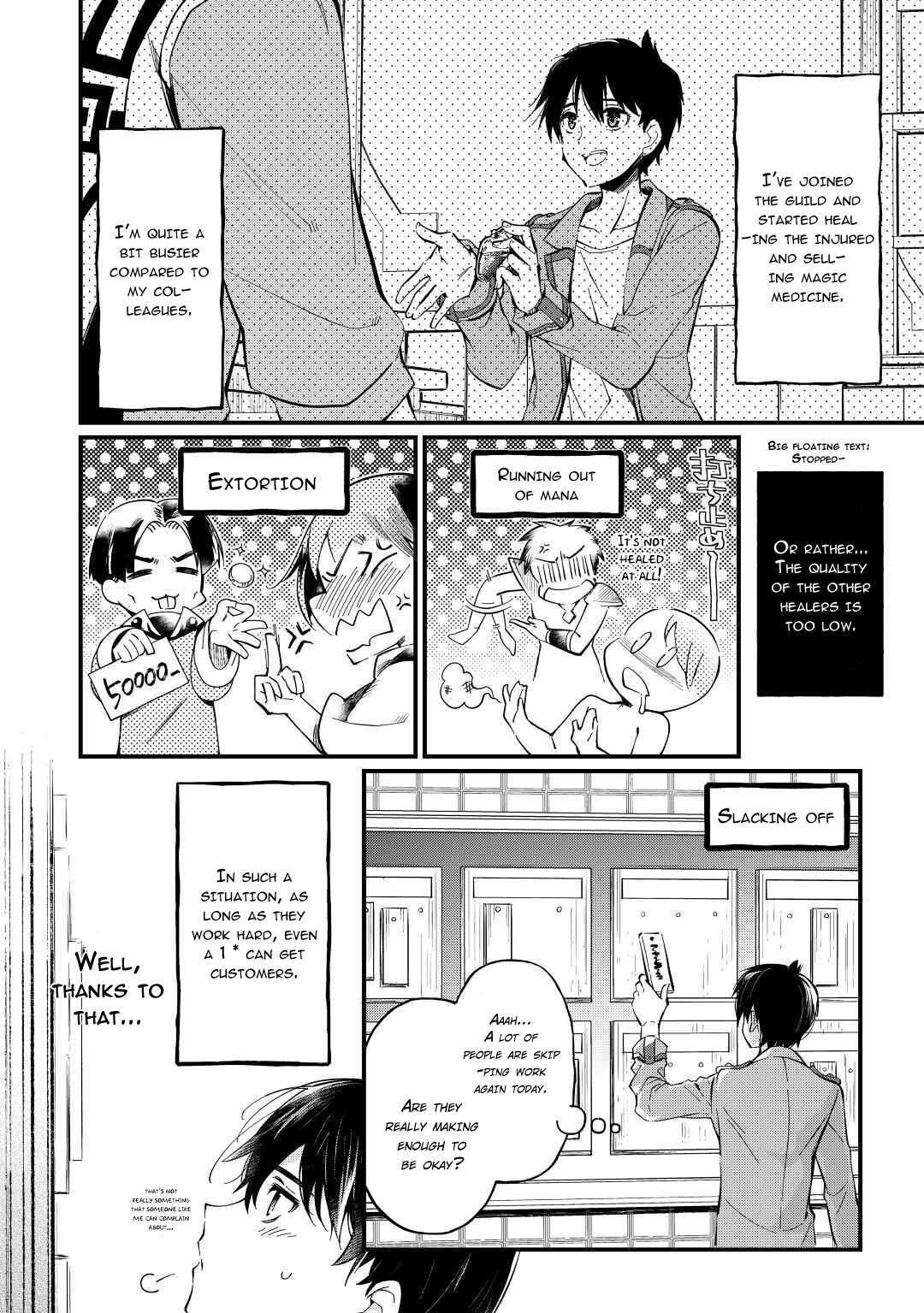 Ochikobore “1” Mahou Tsukai wa, Kyou mo Muishiki ni Cheat wo Tsukau Chapter 3 - Page 2