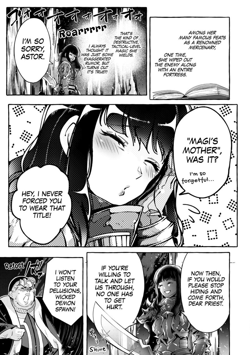 Ochikobore “1” Mahou Tsukai wa, Kyou mo Muishiki ni Cheat wo Tsukau Chapter 37 - Page 9