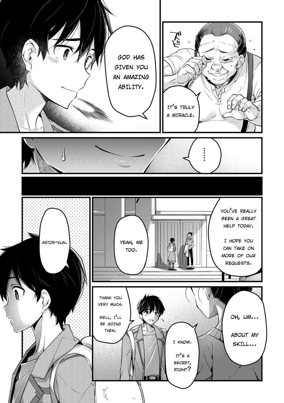 Ochikobore “1” Mahou Tsukai wa, Kyou mo Muishiki ni Cheat wo Tsukau Chapter 4 - Page 11