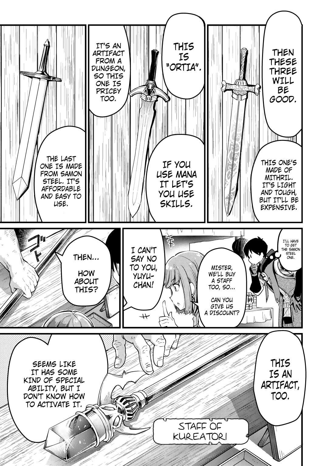 Ochikobore “1” Mahou Tsukai wa, Kyou mo Muishiki ni Cheat wo Tsukau Chapter 5 - Page 5