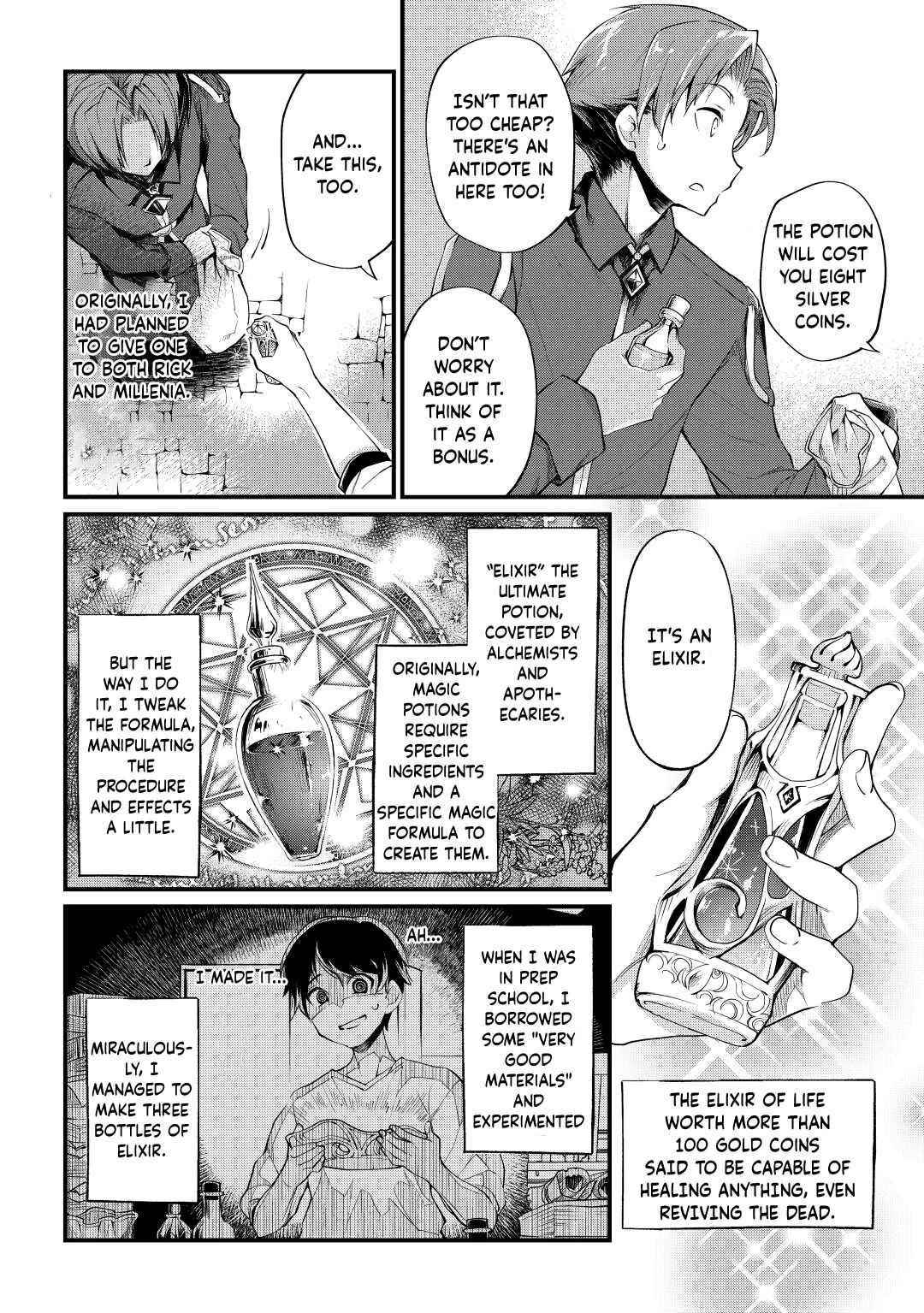Ochikobore “1” Mahou Tsukai wa, Kyou mo Muishiki ni Cheat wo Tsukau Chapter 8 - Page 16