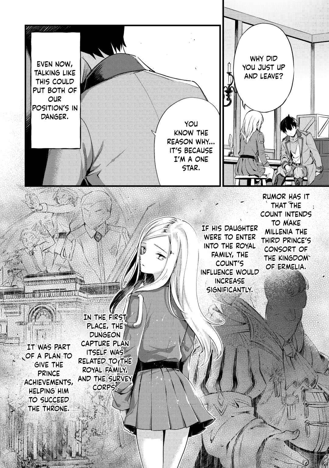 Ochikobore “1” Mahou Tsukai wa, Kyou mo Muishiki ni Cheat wo Tsukau Chapter 9 - Page 4