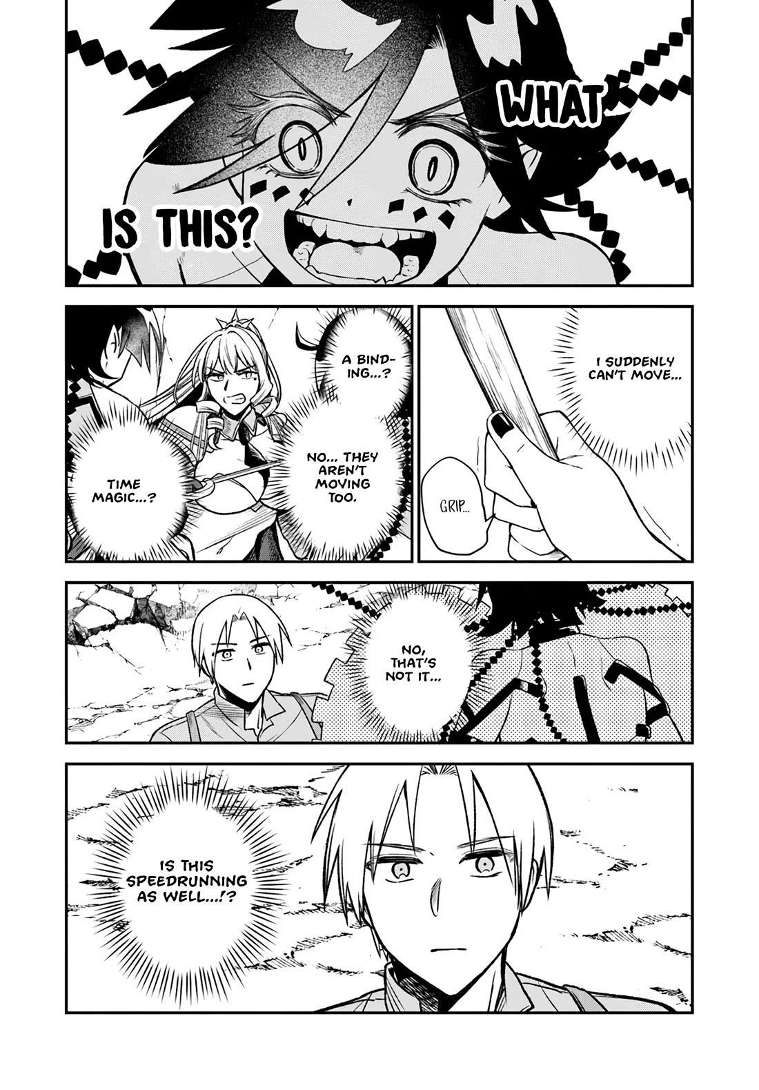 Speedrunner Cannot Return from the Game World Chapter 16 - Page 48