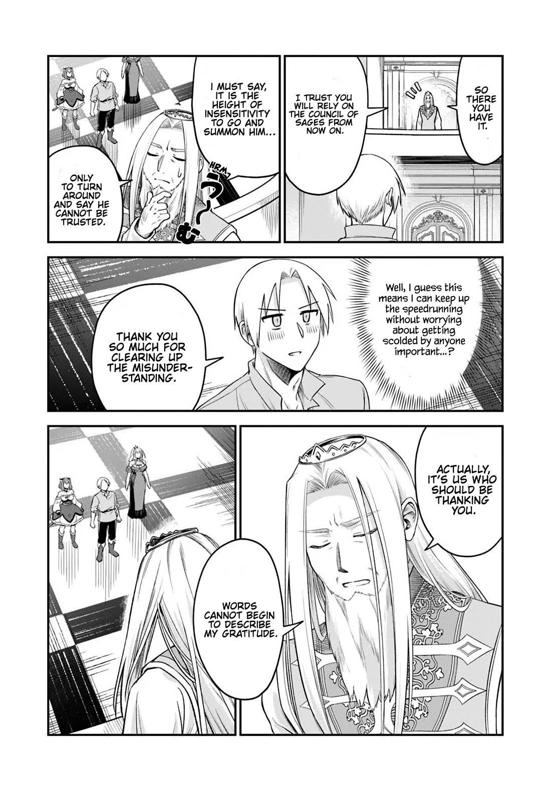 Speedrunner Cannot Return from the Game World Chapter 21 - Page 14