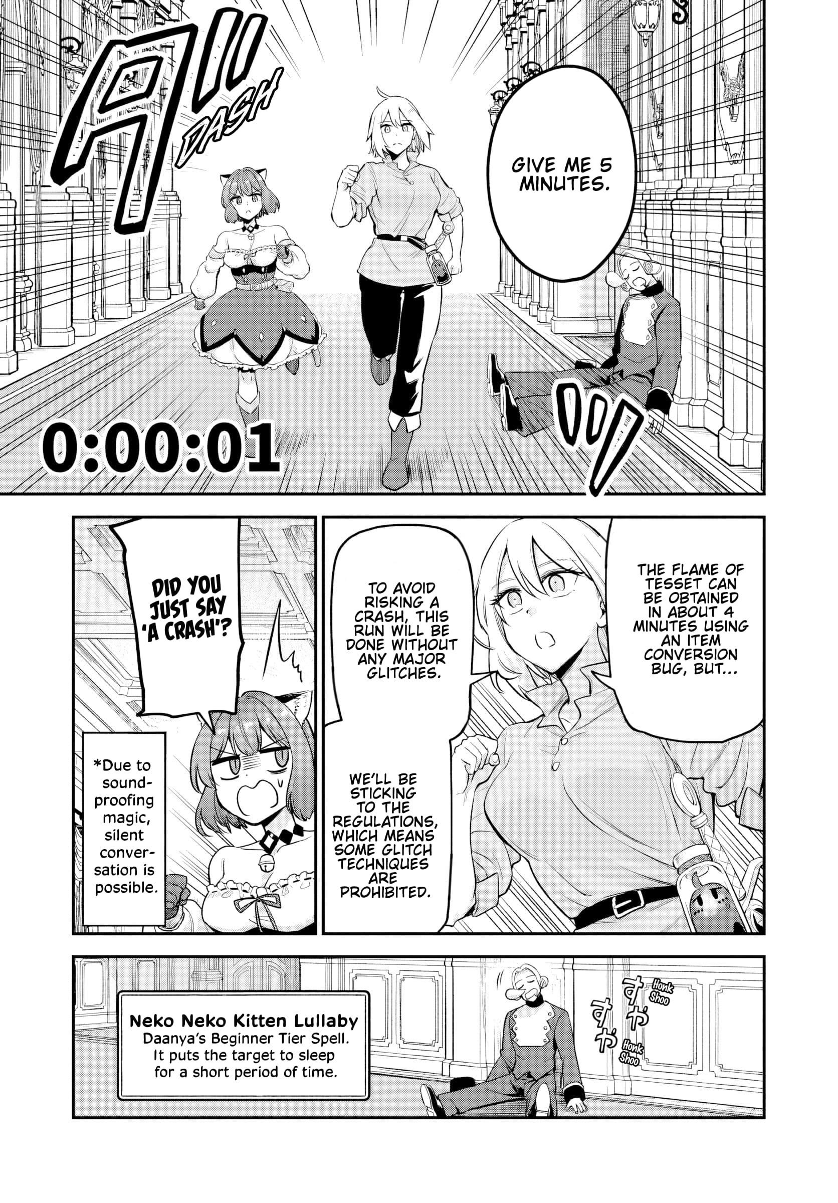 Speedrunner Cannot Return from the Game World Chapter 22 - Page 11