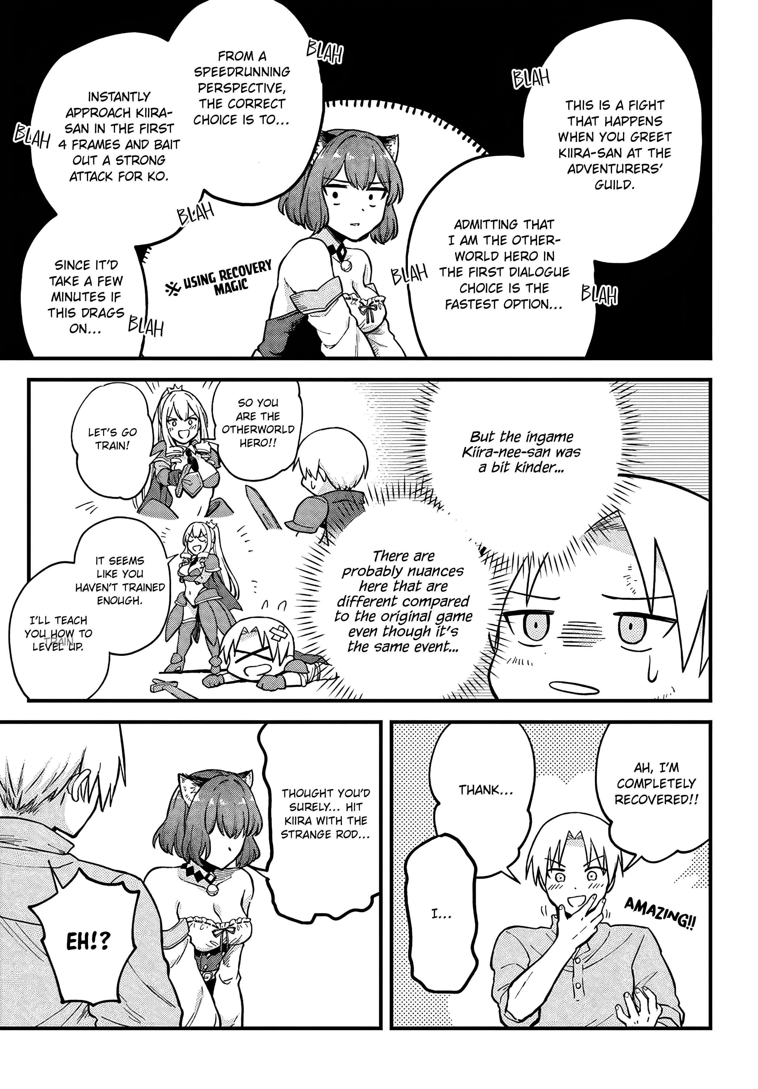 Speedrunner Cannot Return from the Game World Chapter 4 - Page 11