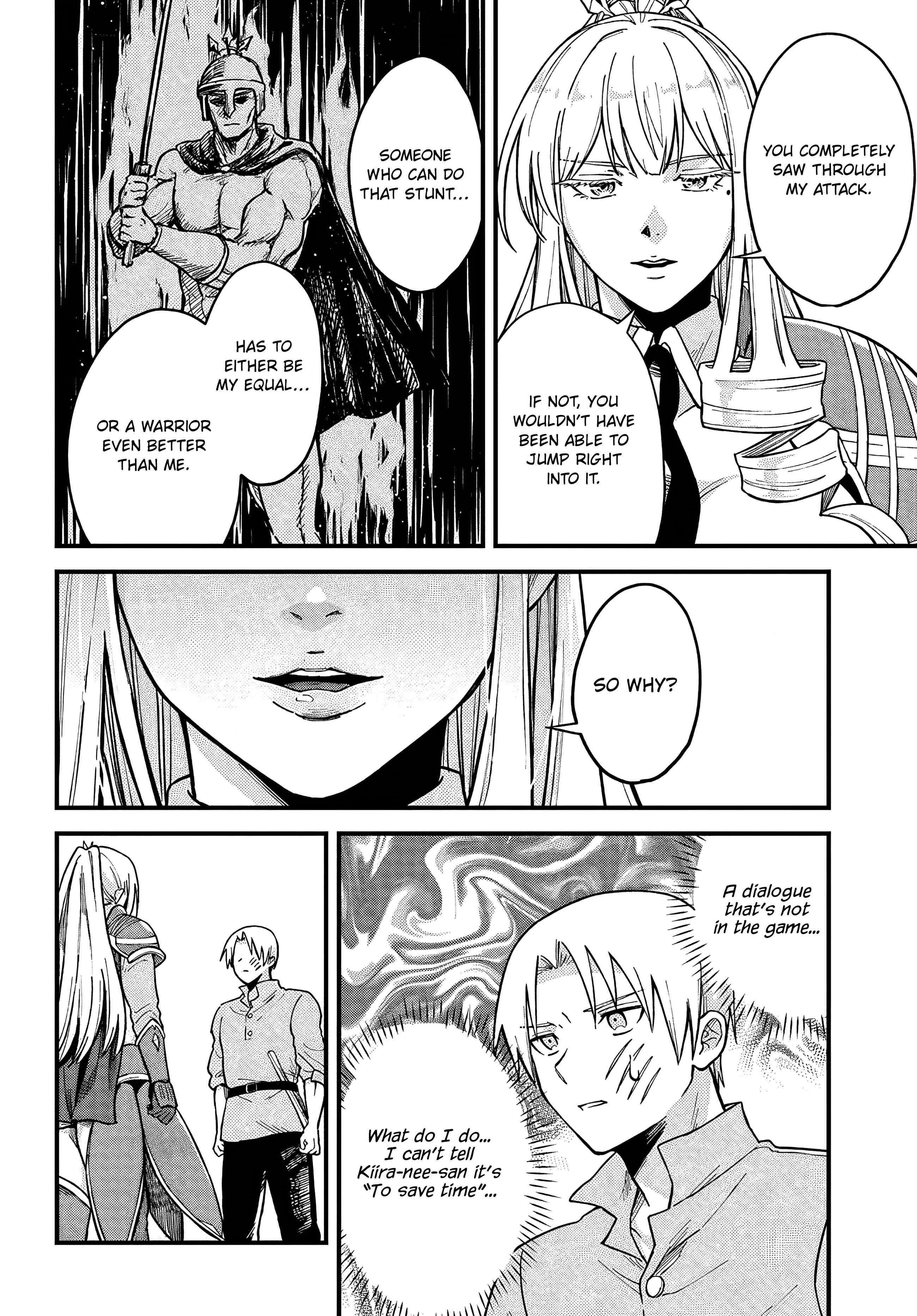 Speedrunner Cannot Return from the Game World Chapter 4 - Page 14