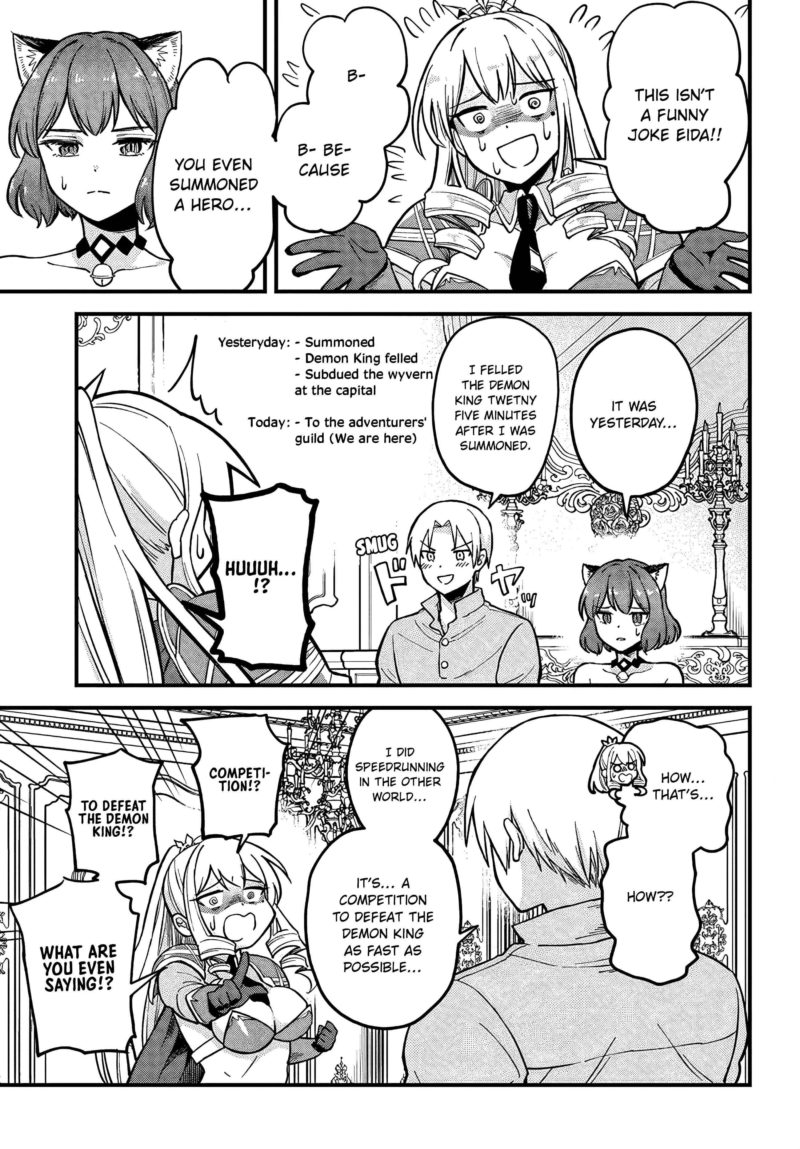 Speedrunner Cannot Return from the Game World Chapter 4 - Page 19