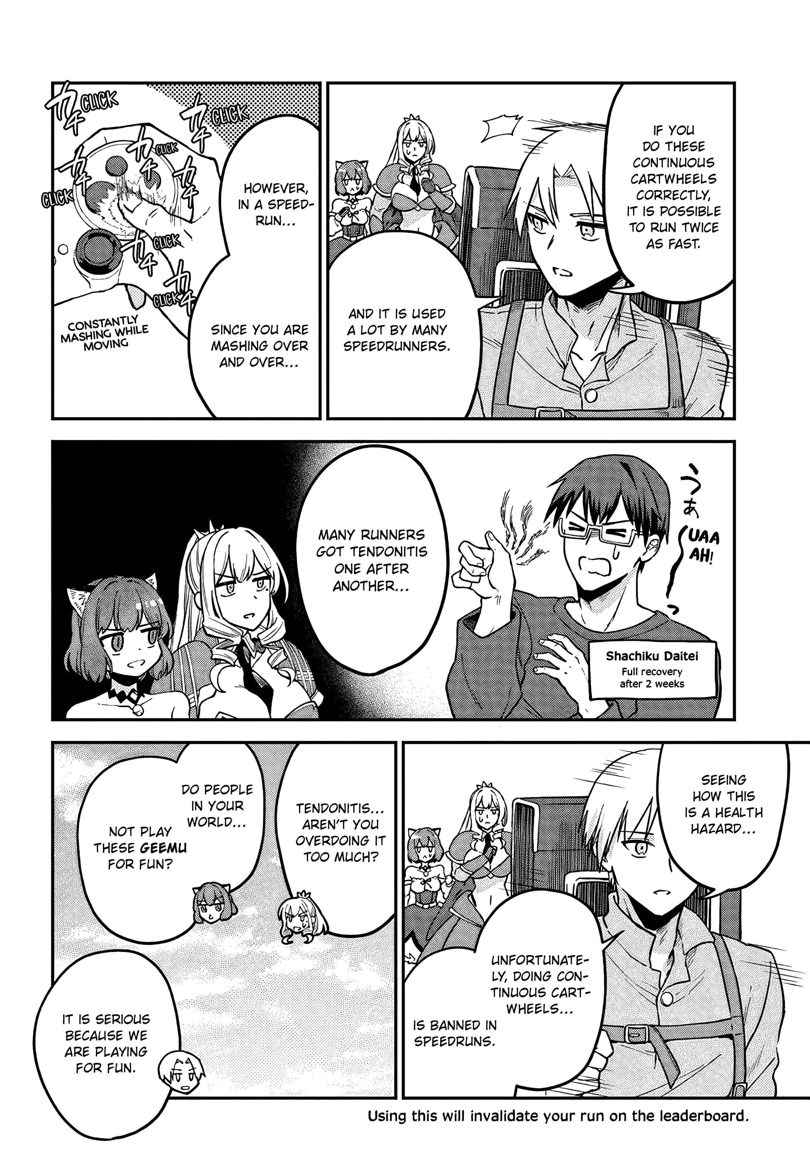 Speedrunner Cannot Return from the Game World Chapter 6 - Page 18