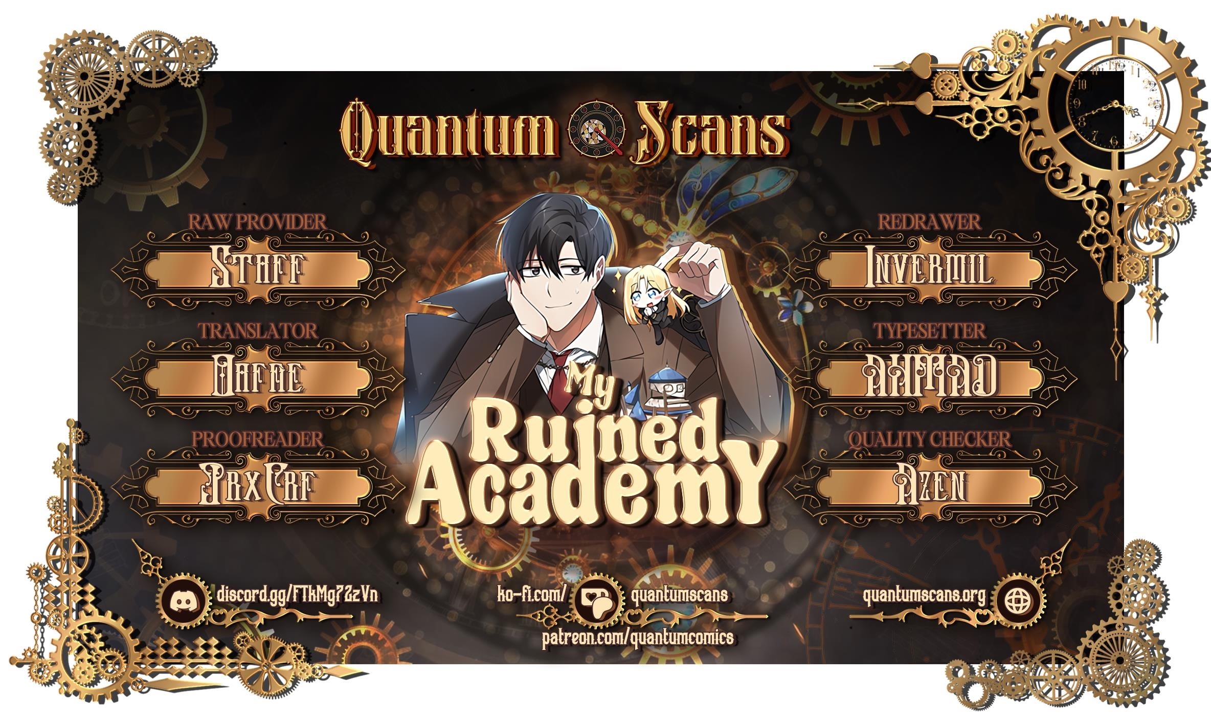 The Academy Is Ruined Chapter 35 - Page 1