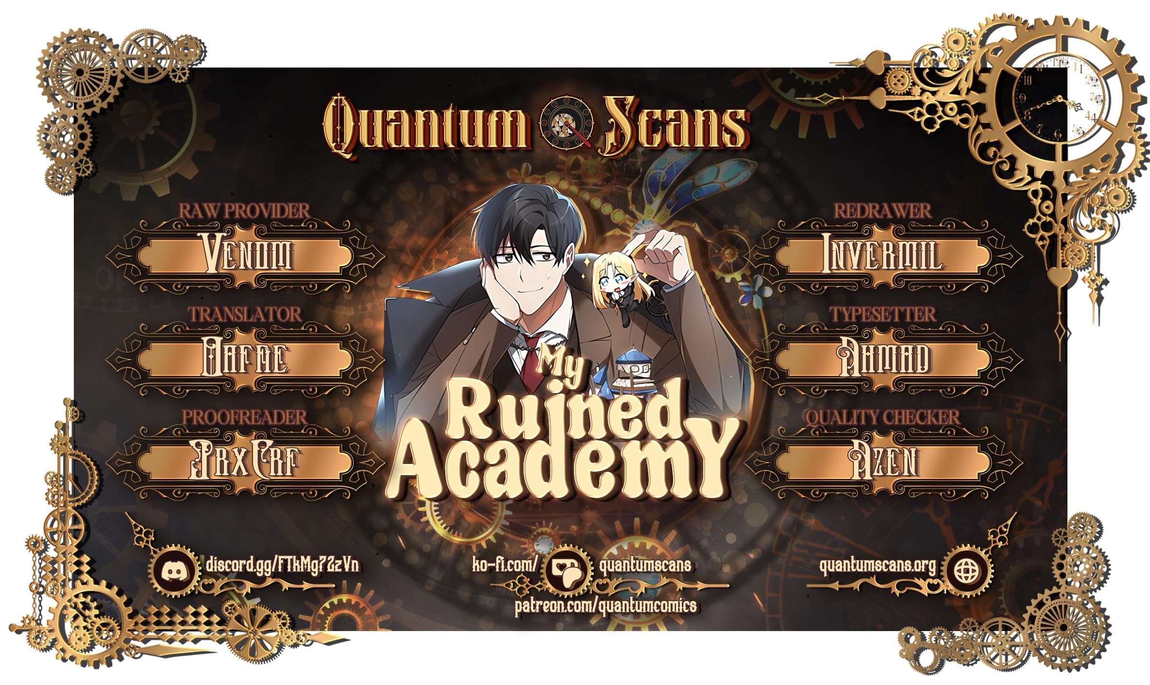 The Academy Is Ruined Chapter 36 - Page 1