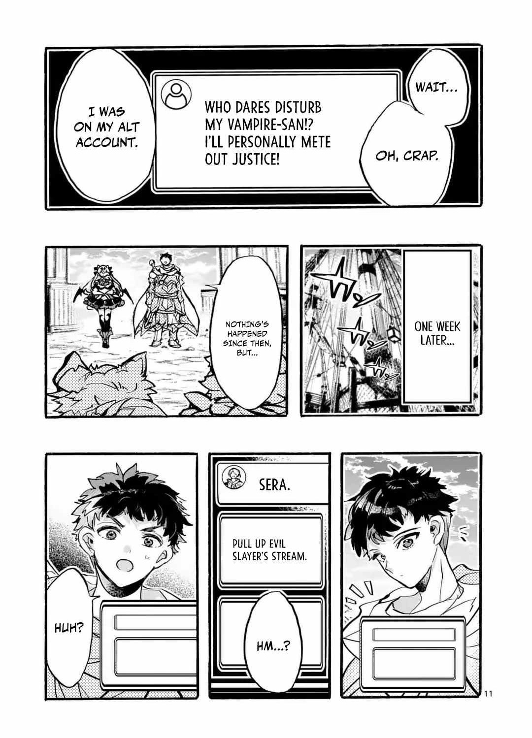 Darkened Hero: Hidden Boss Hunt Chapter 10.1 - Page 11