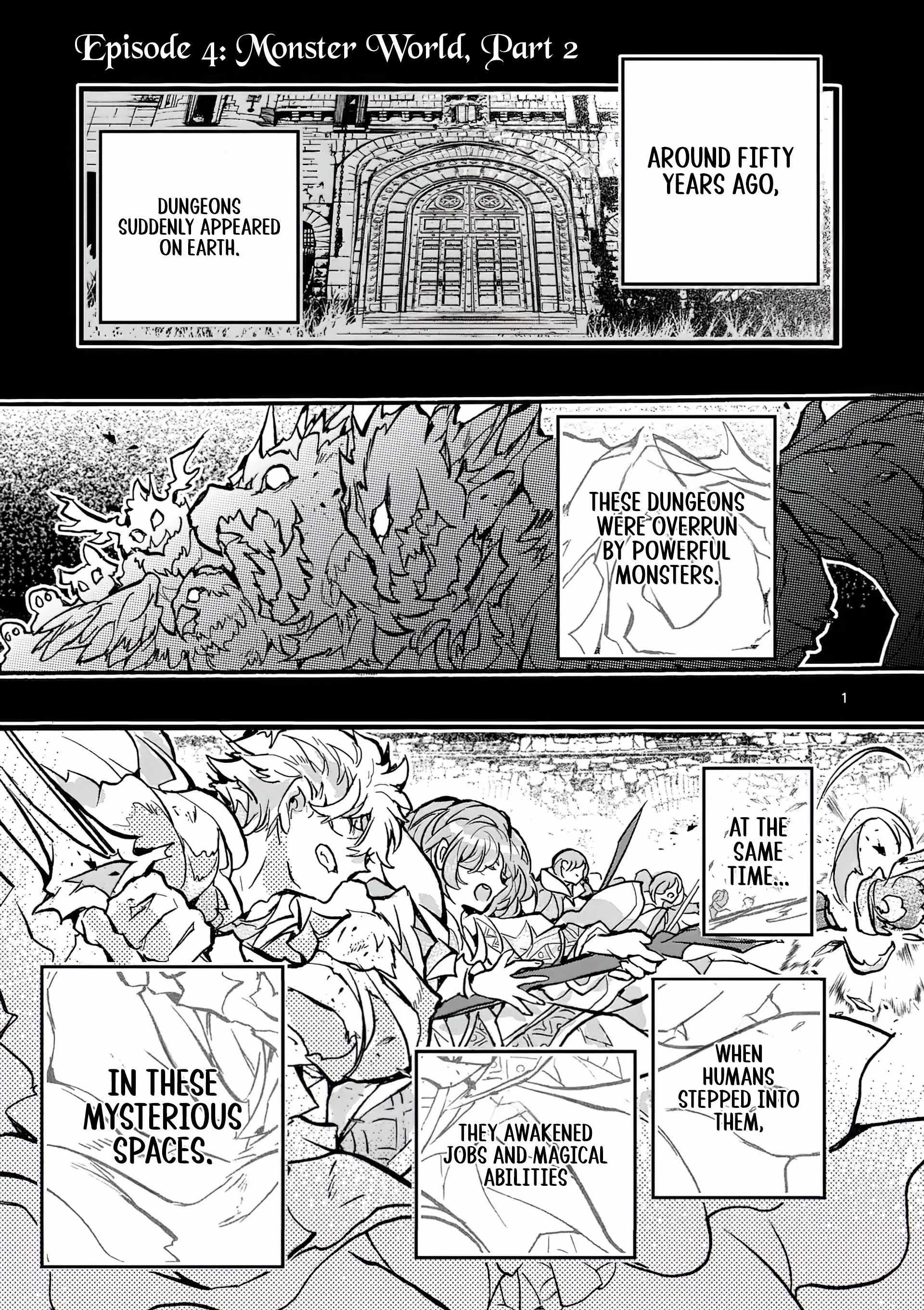 Darkened Hero: Hidden Boss Hunt Chapter 4.1 - Page 1